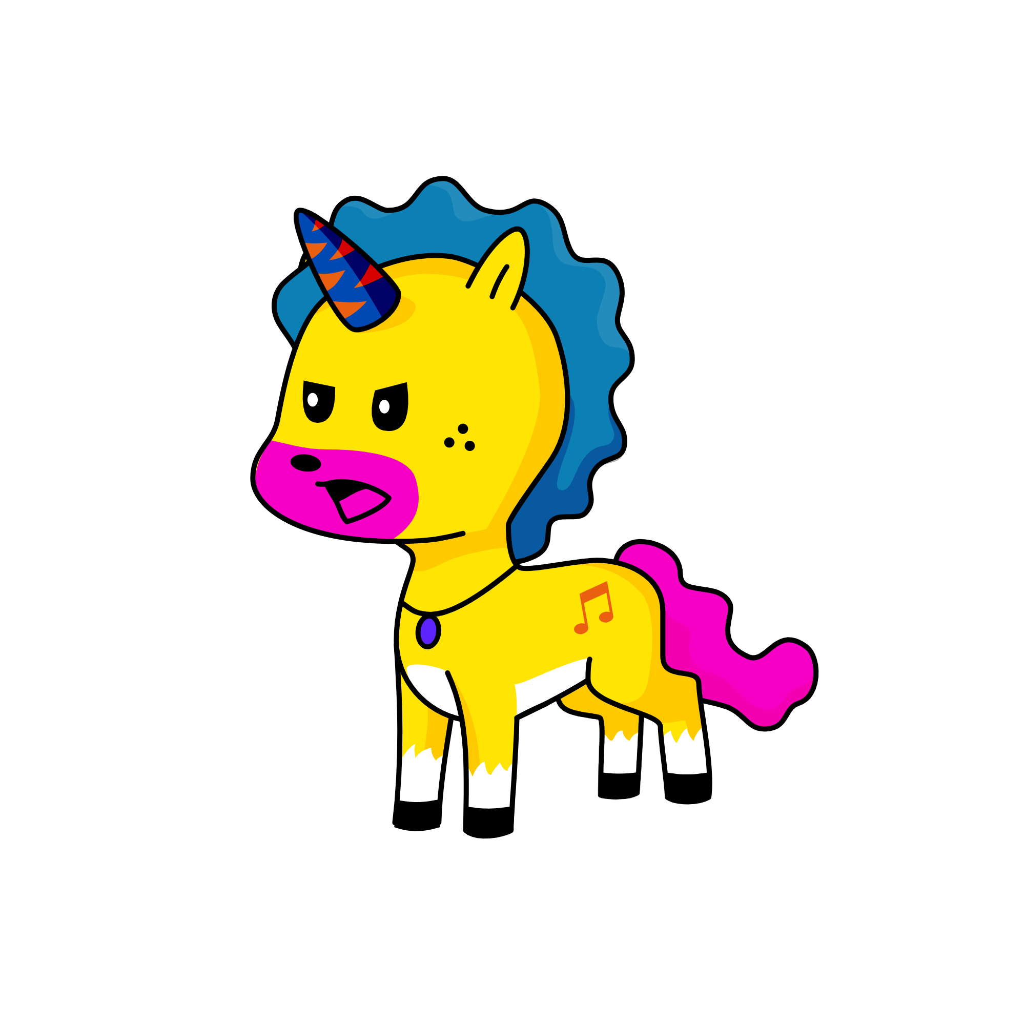 poopy-face, the unicorn