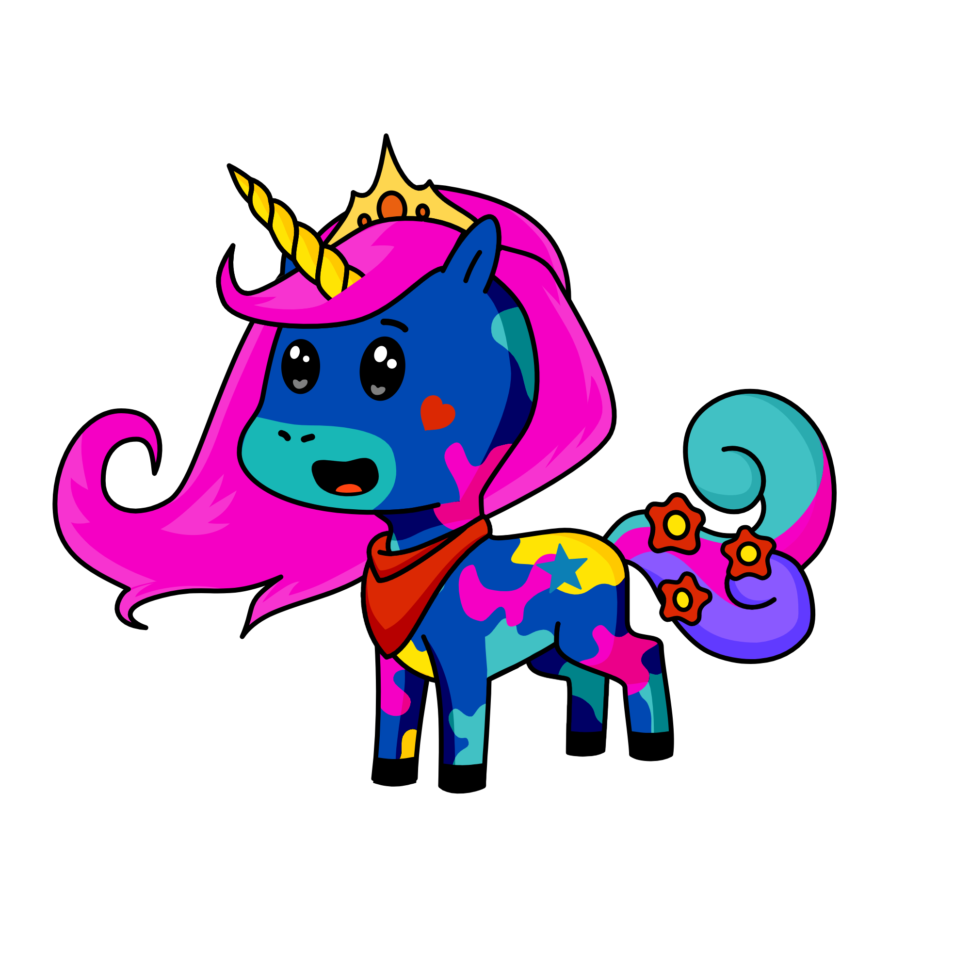 foxy, the unicorn