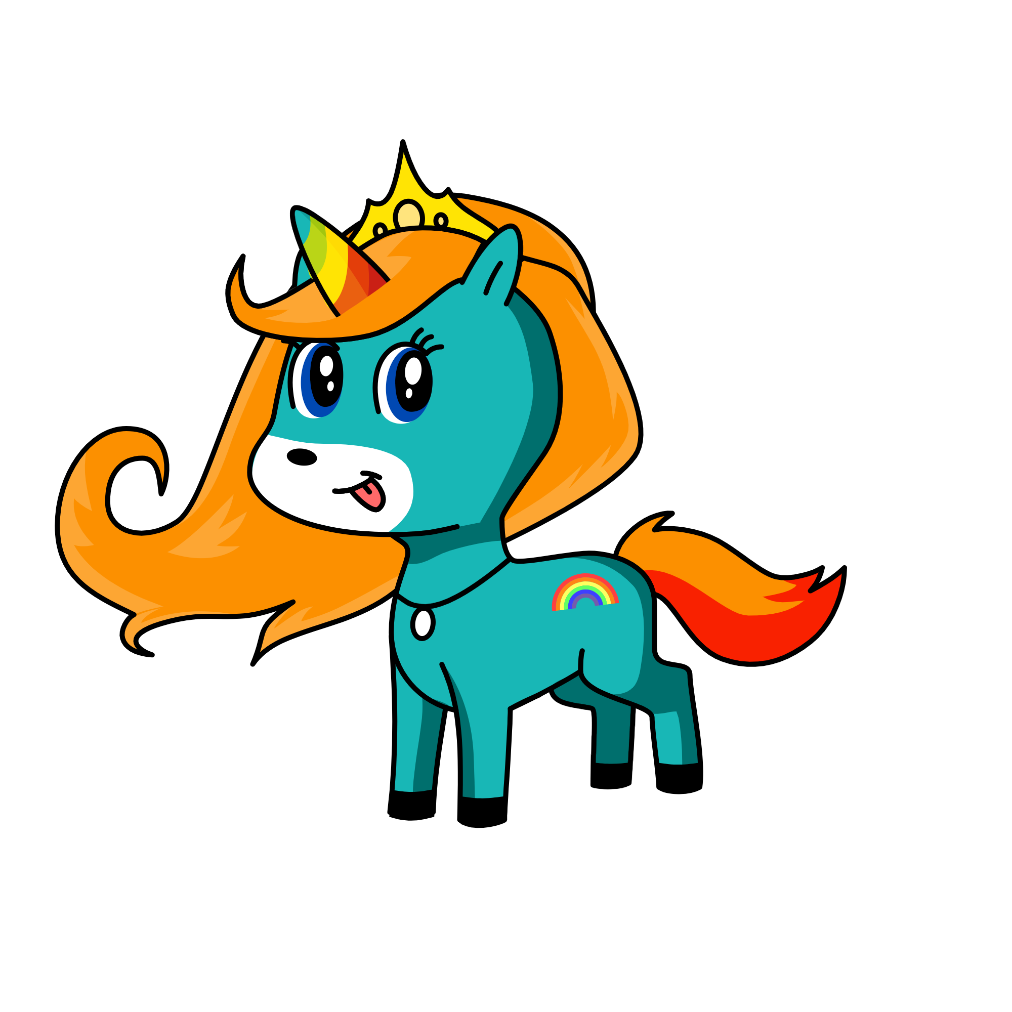 bella, the unicorn