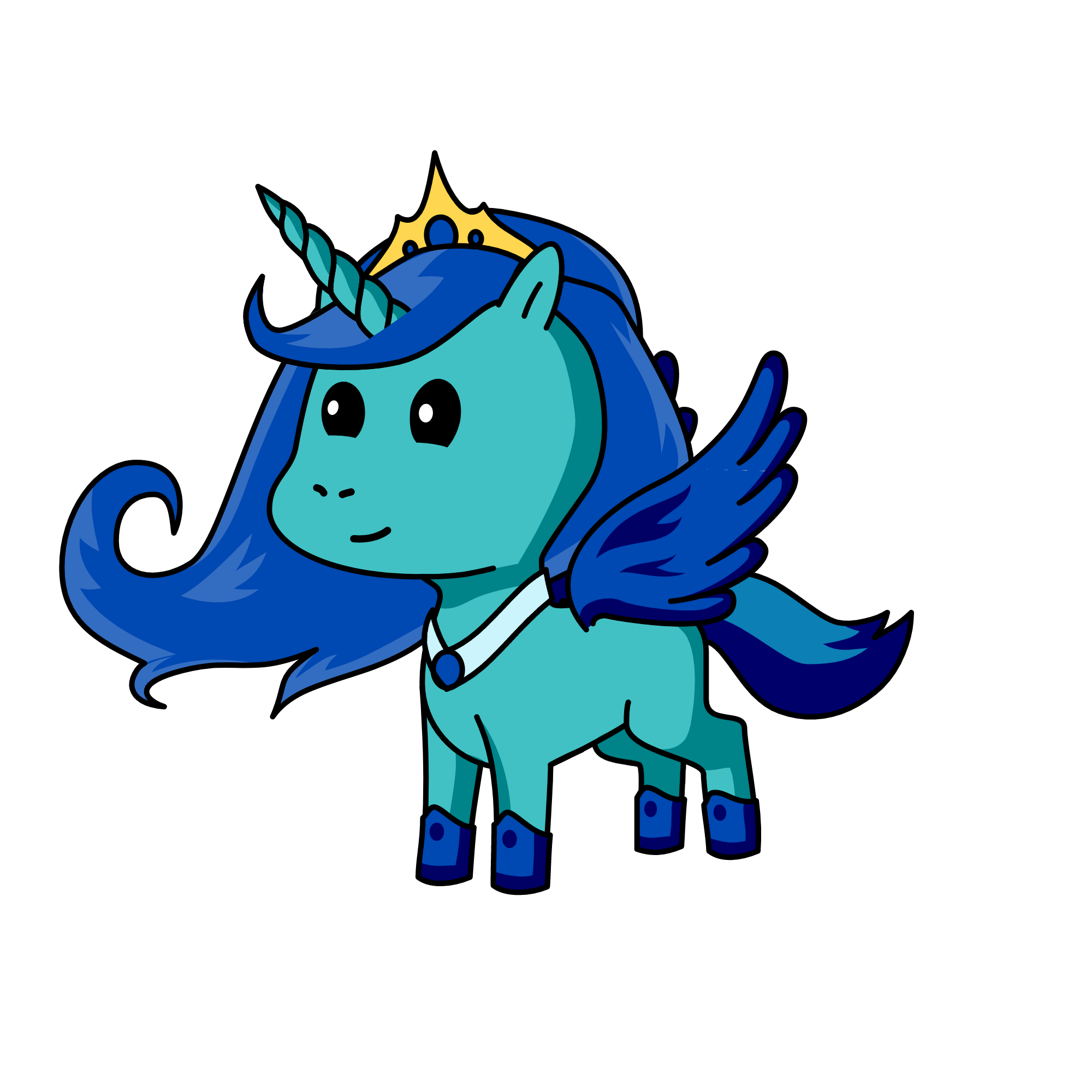 icy, the unicorn
