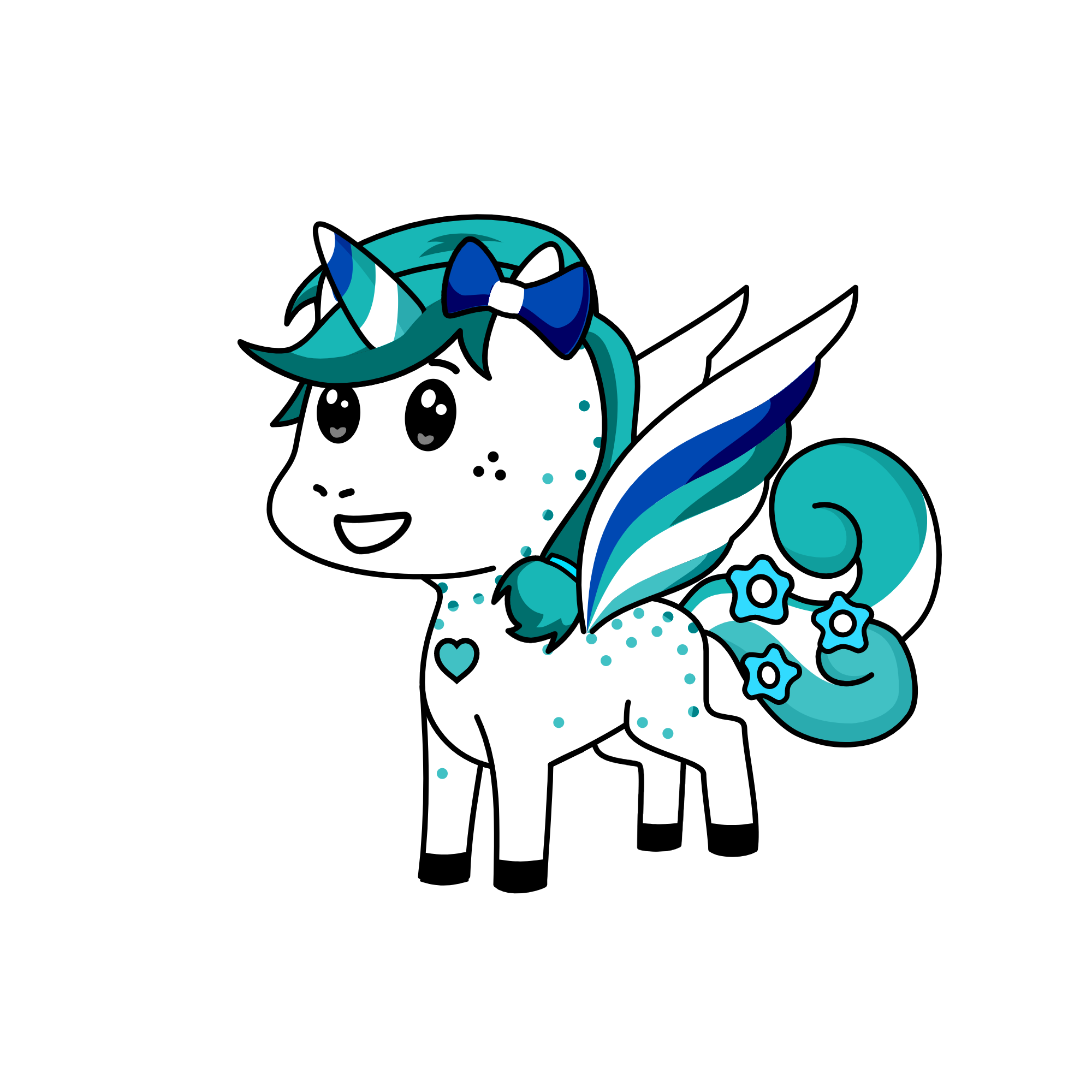 winter, the unicorn