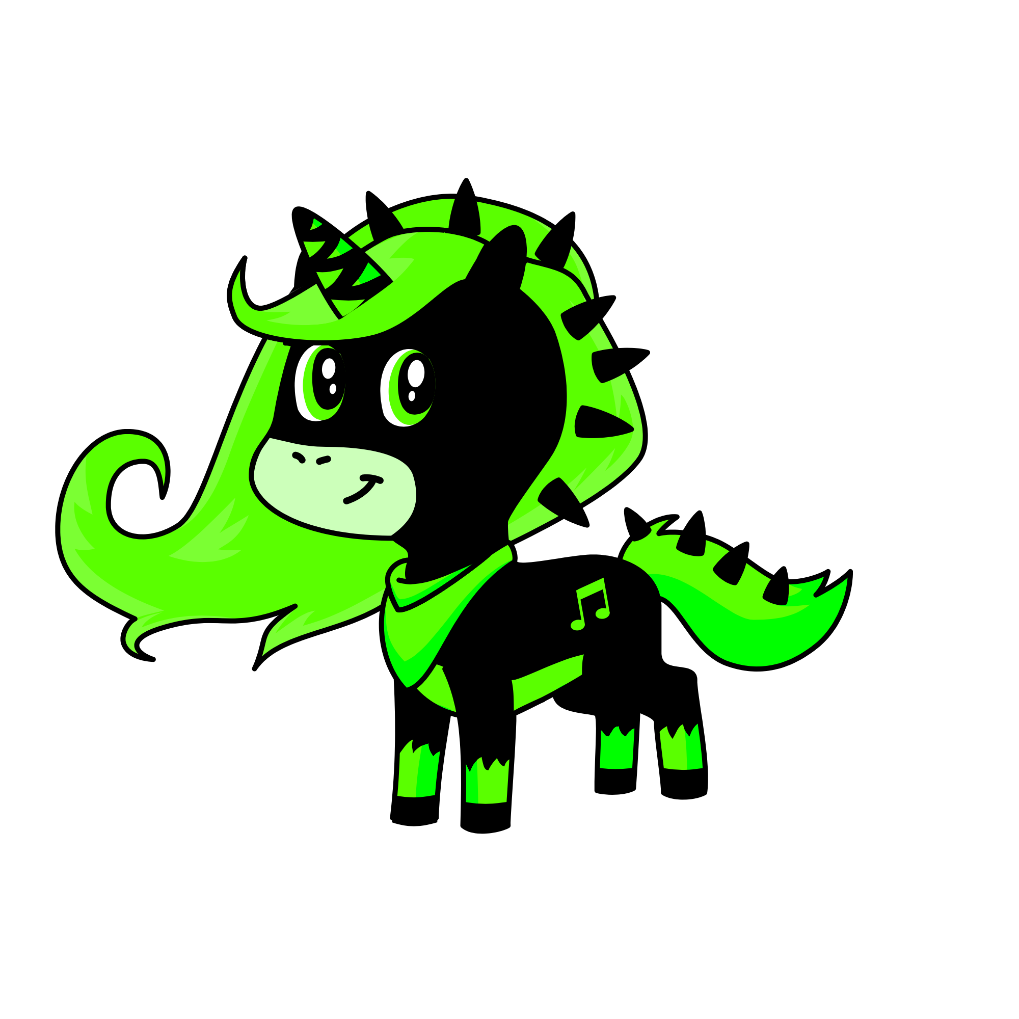 Billie-corn, the unicorn