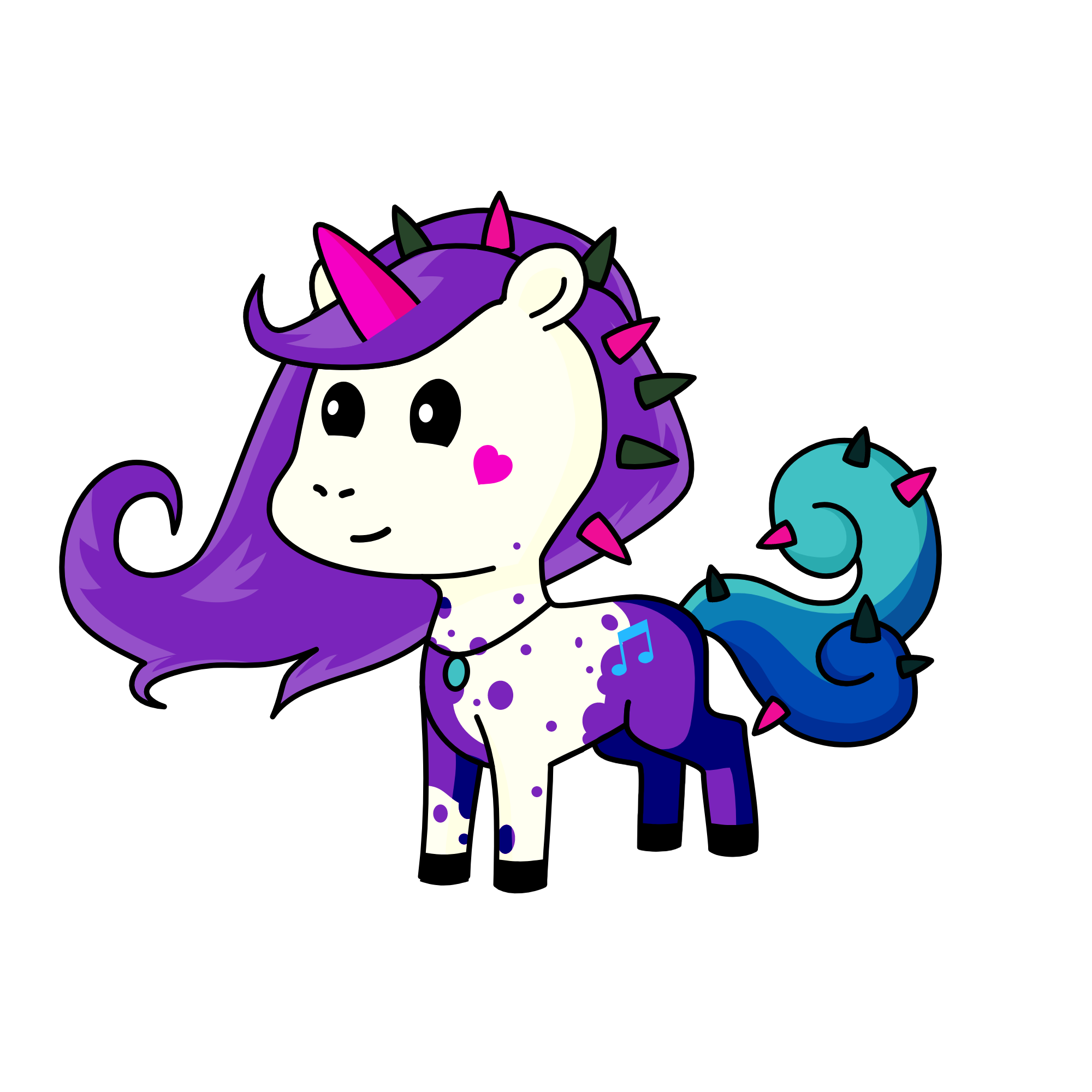Clair, the unicorn
