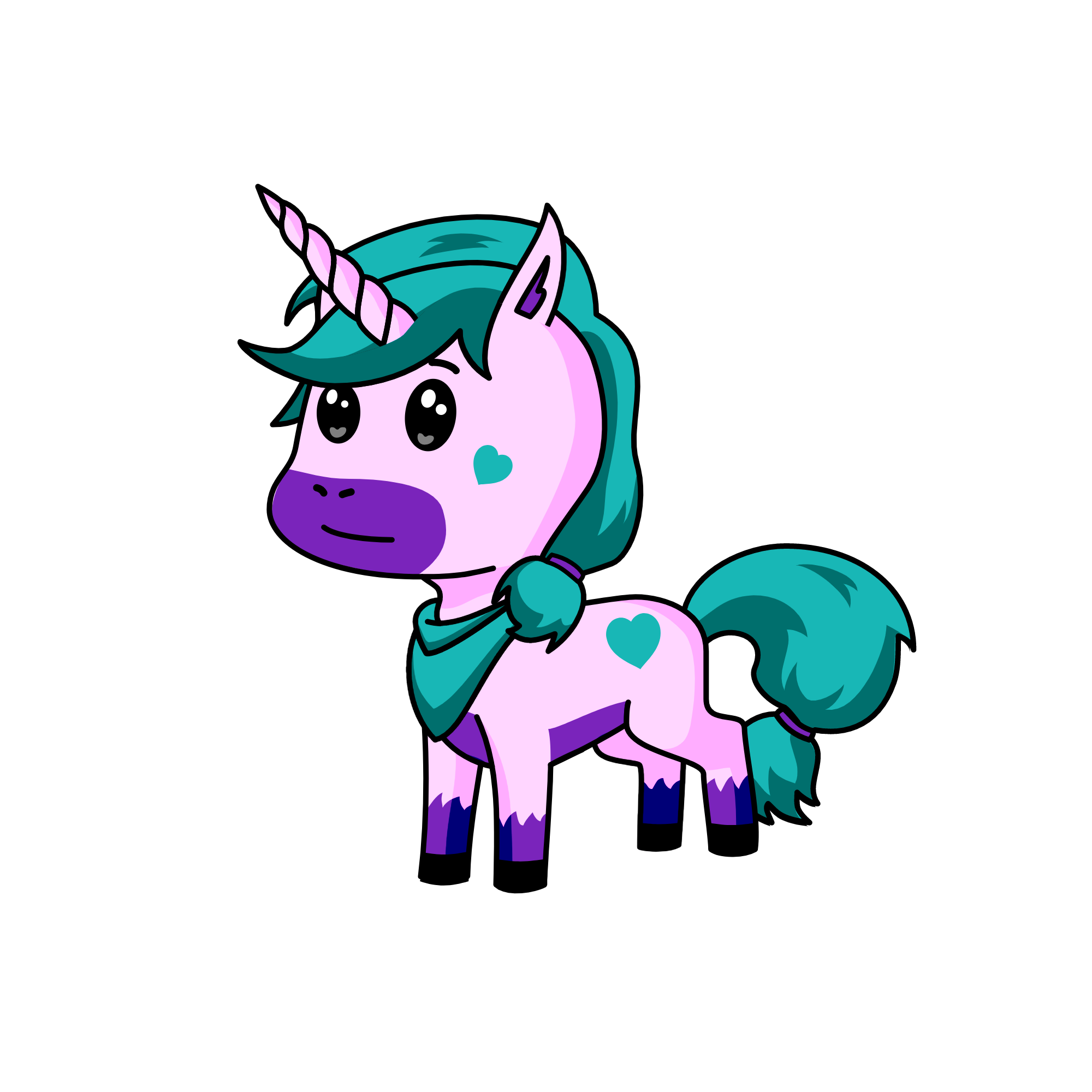 misty, the unicorn