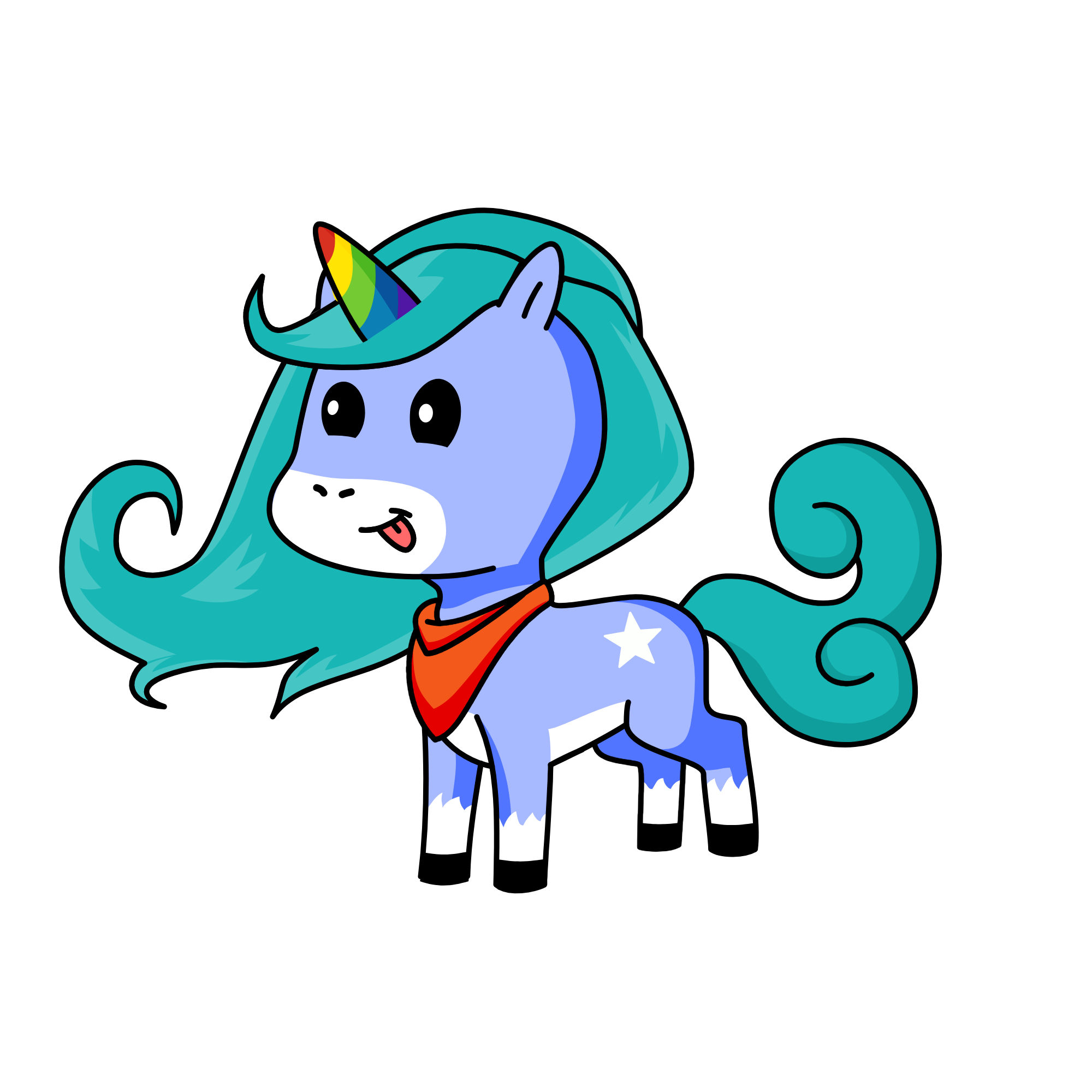 Mina, the unicorn