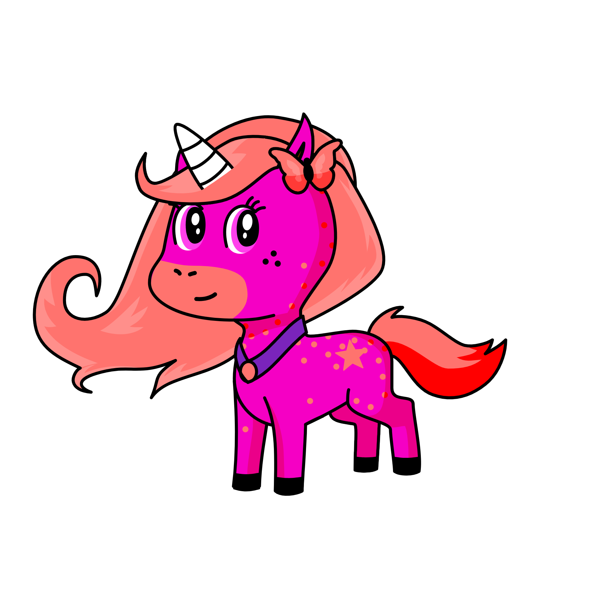 Maz, the unicorn