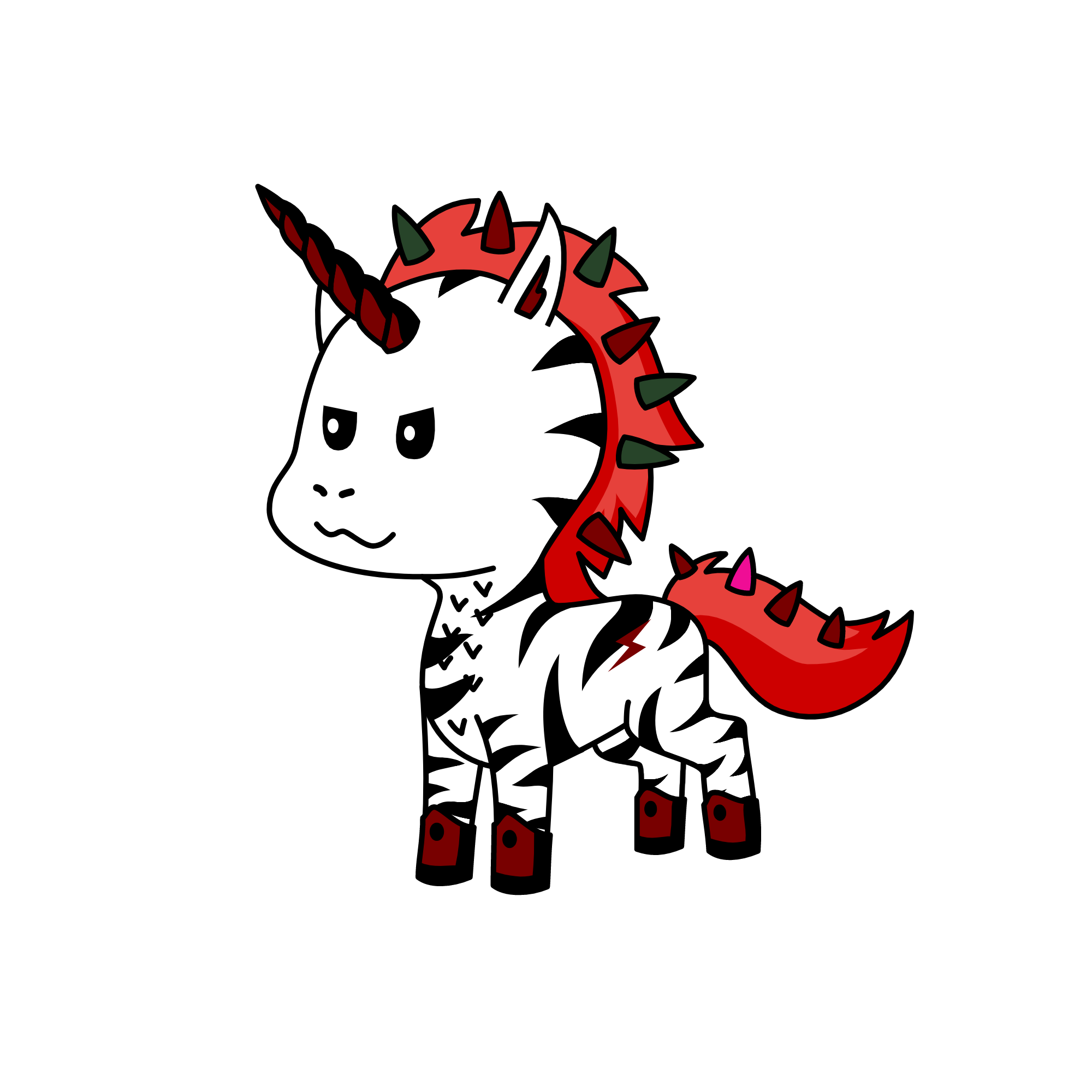 Blazer, the unicorn