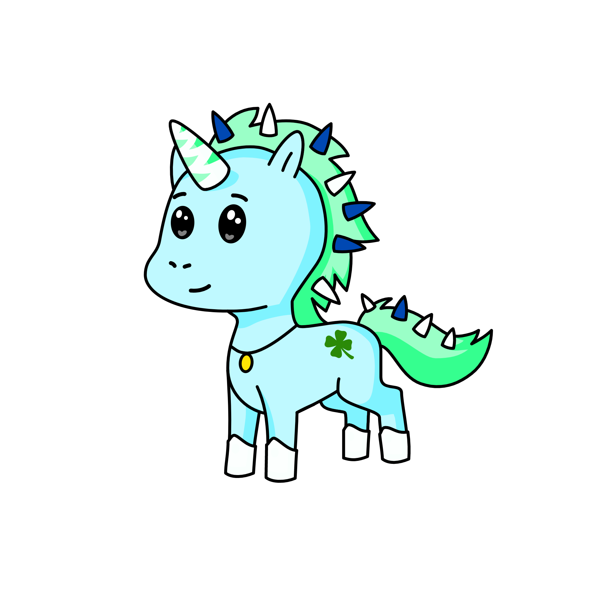 Snowfall, the unicorn