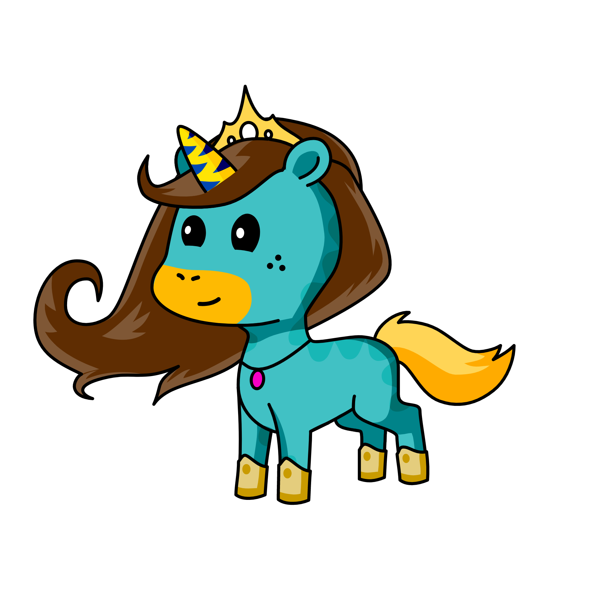 Beanie, the unicorn