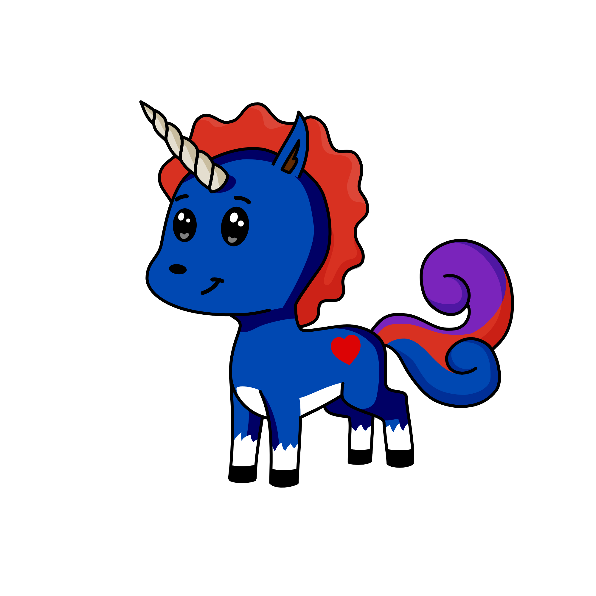 Belle, the unicorn
