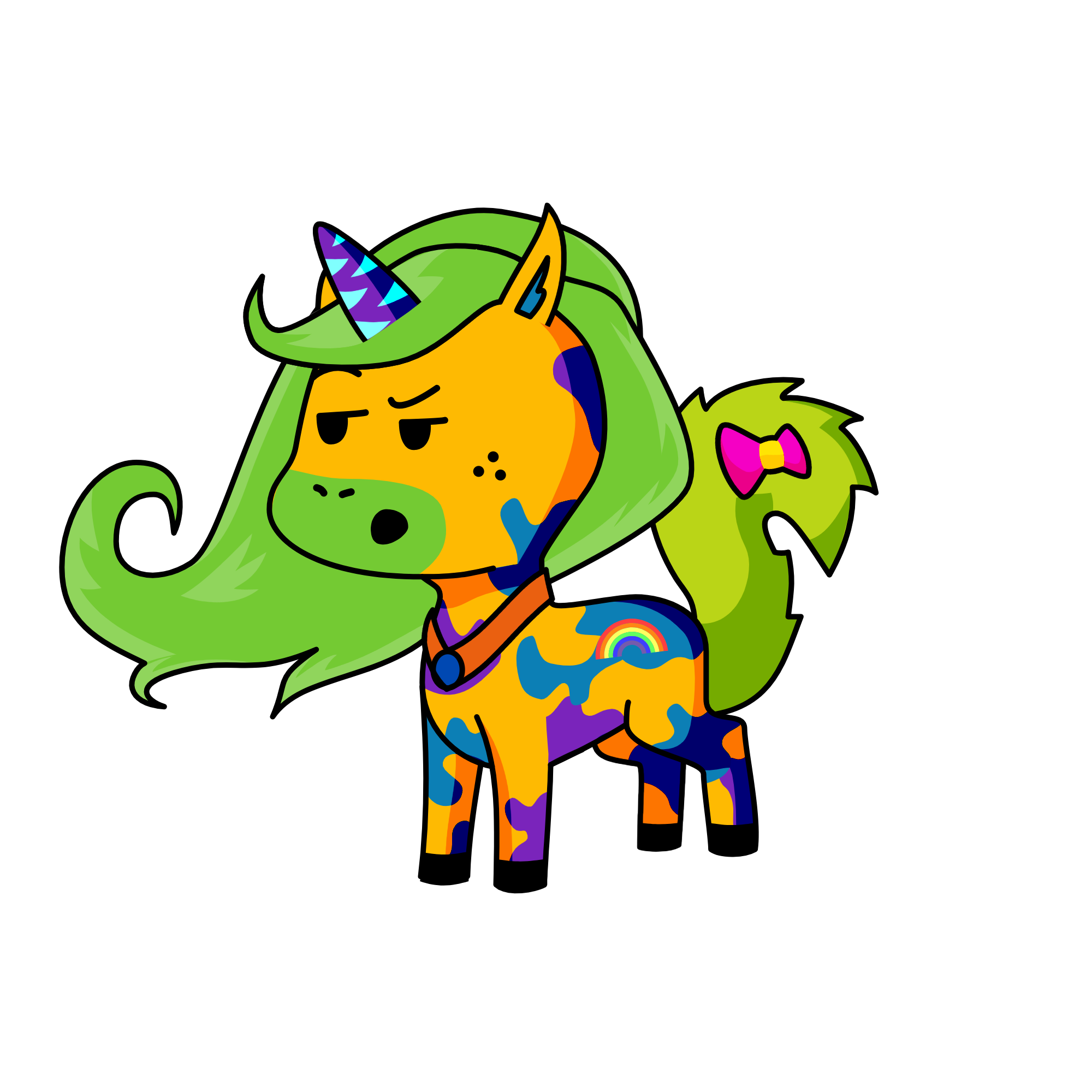 grumpy, the unicorn