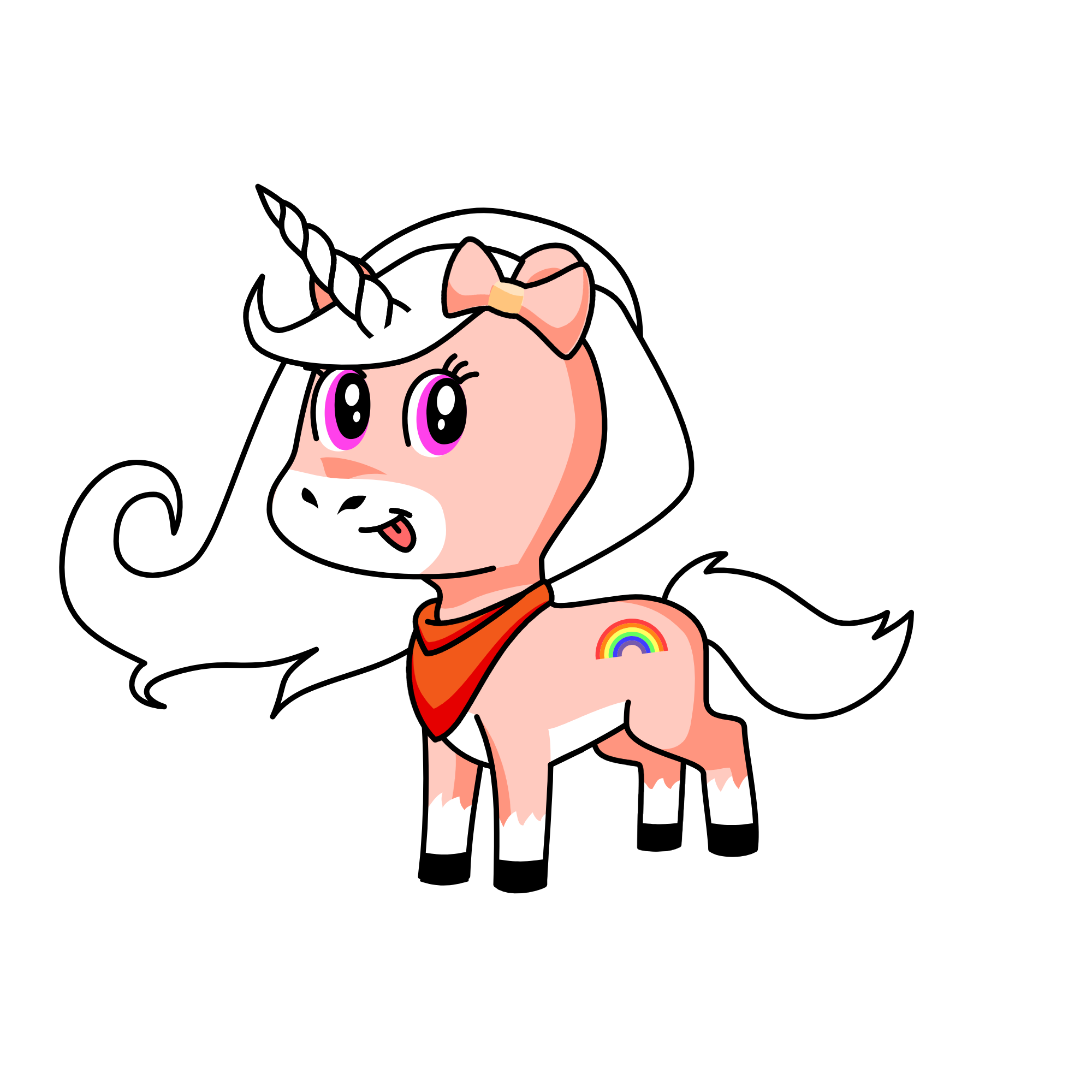 thicc bish, the unicorn