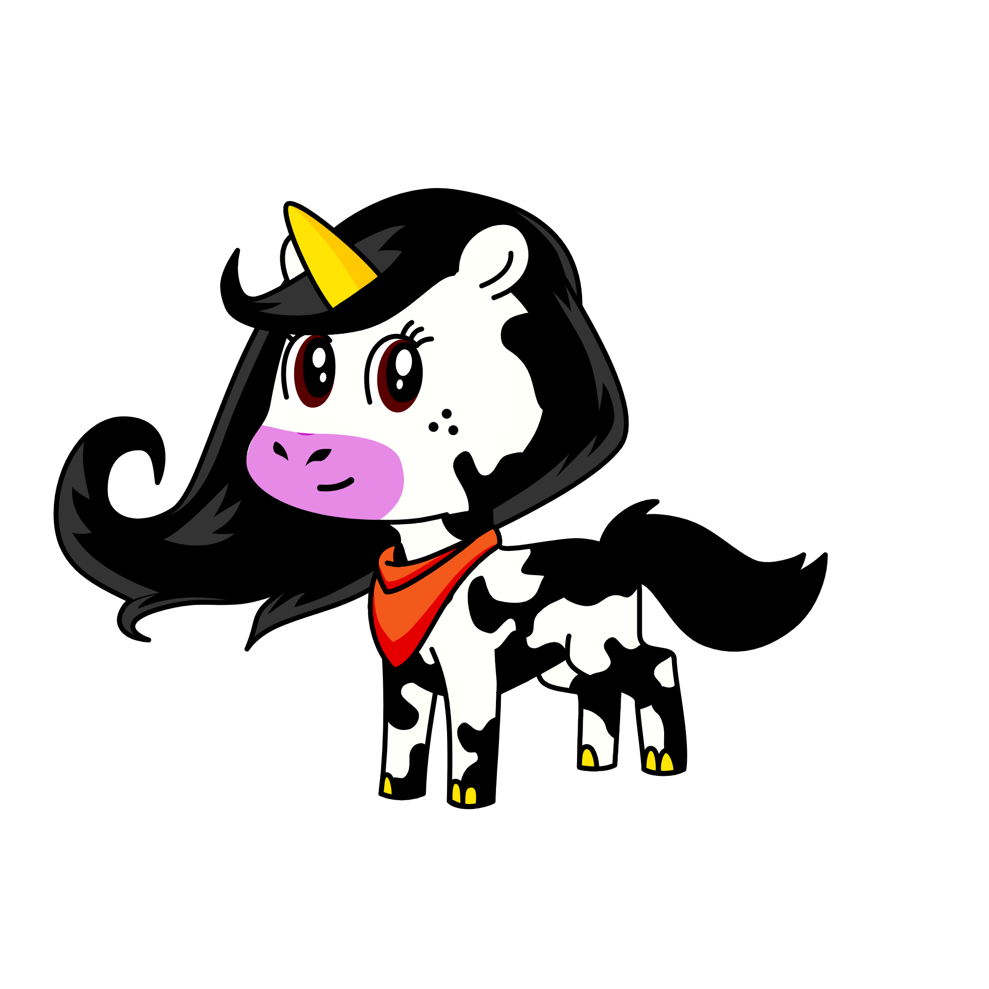 Cownicorn, the unicorn