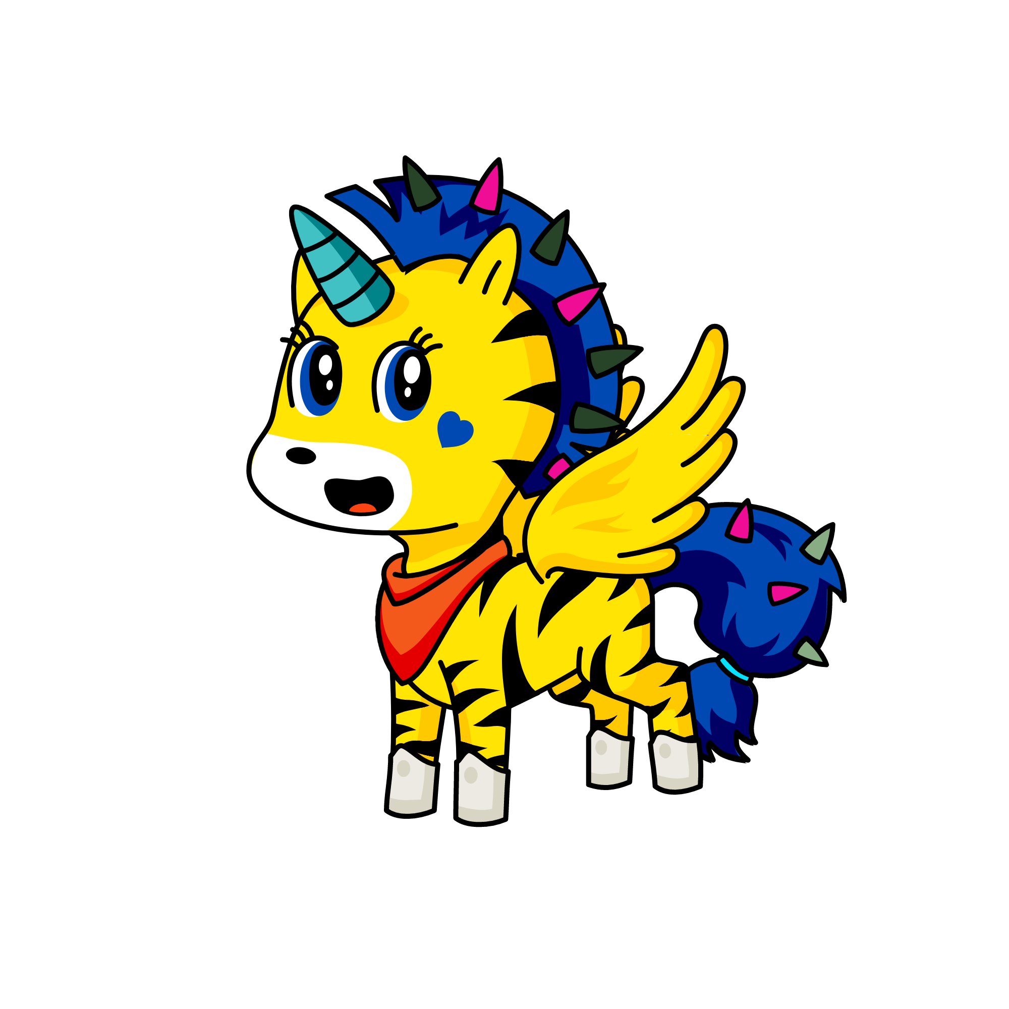 punky, the unicorn