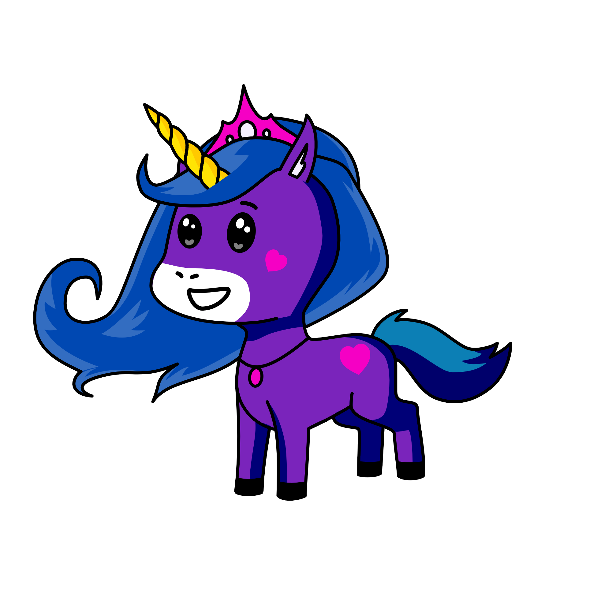 pinkie, the unicorn