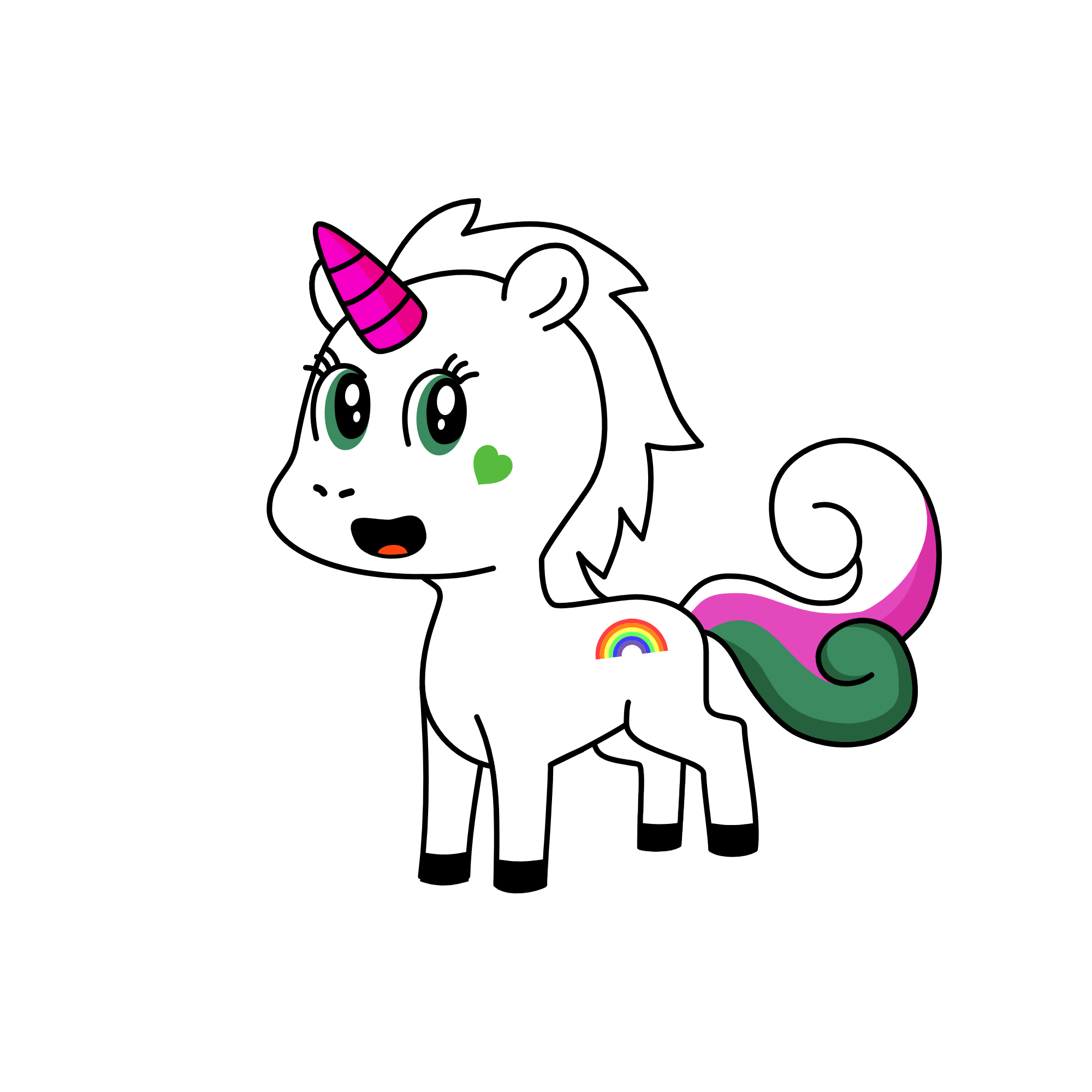 Dulcea, the unicorn