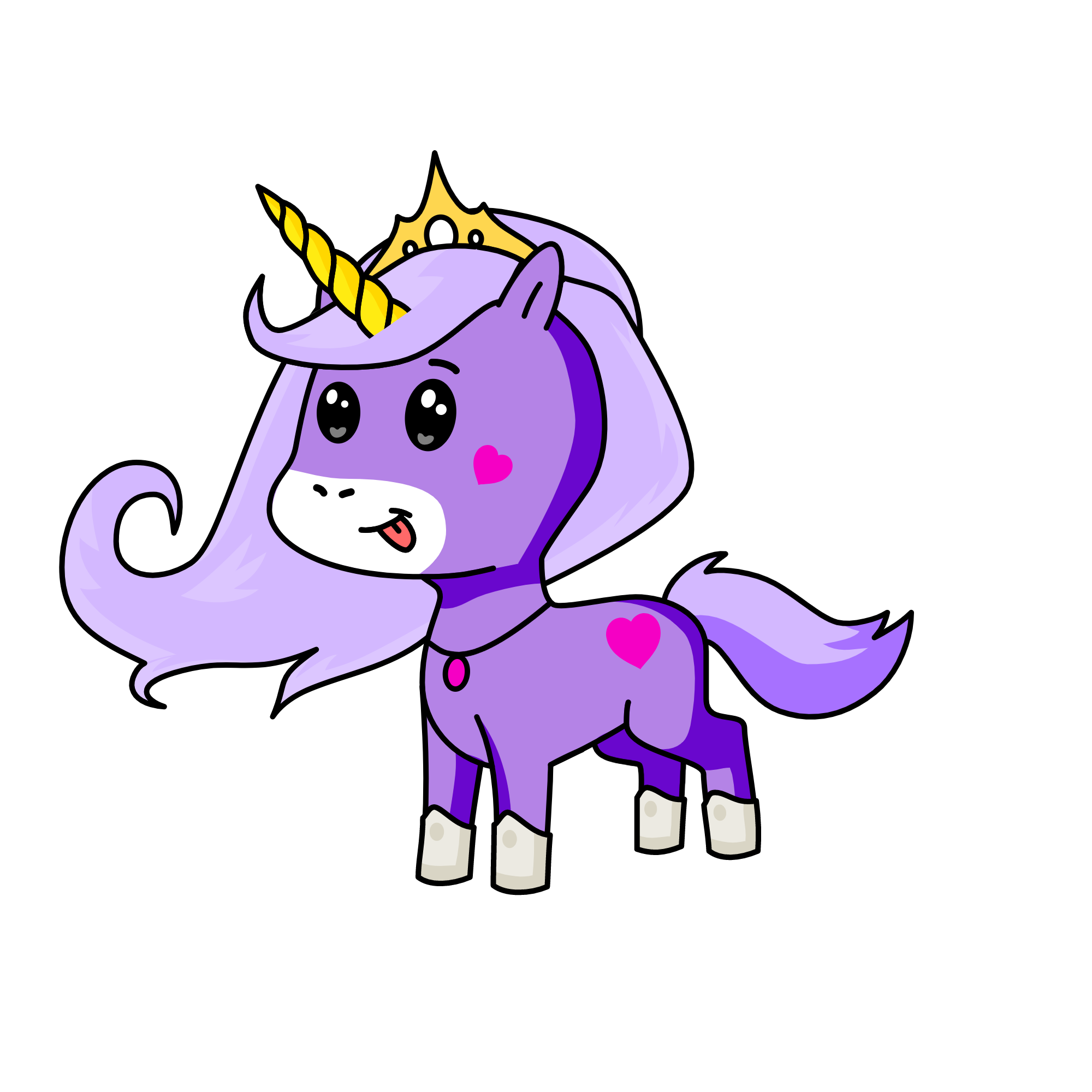 Prinsessa Superluna, the unicorn