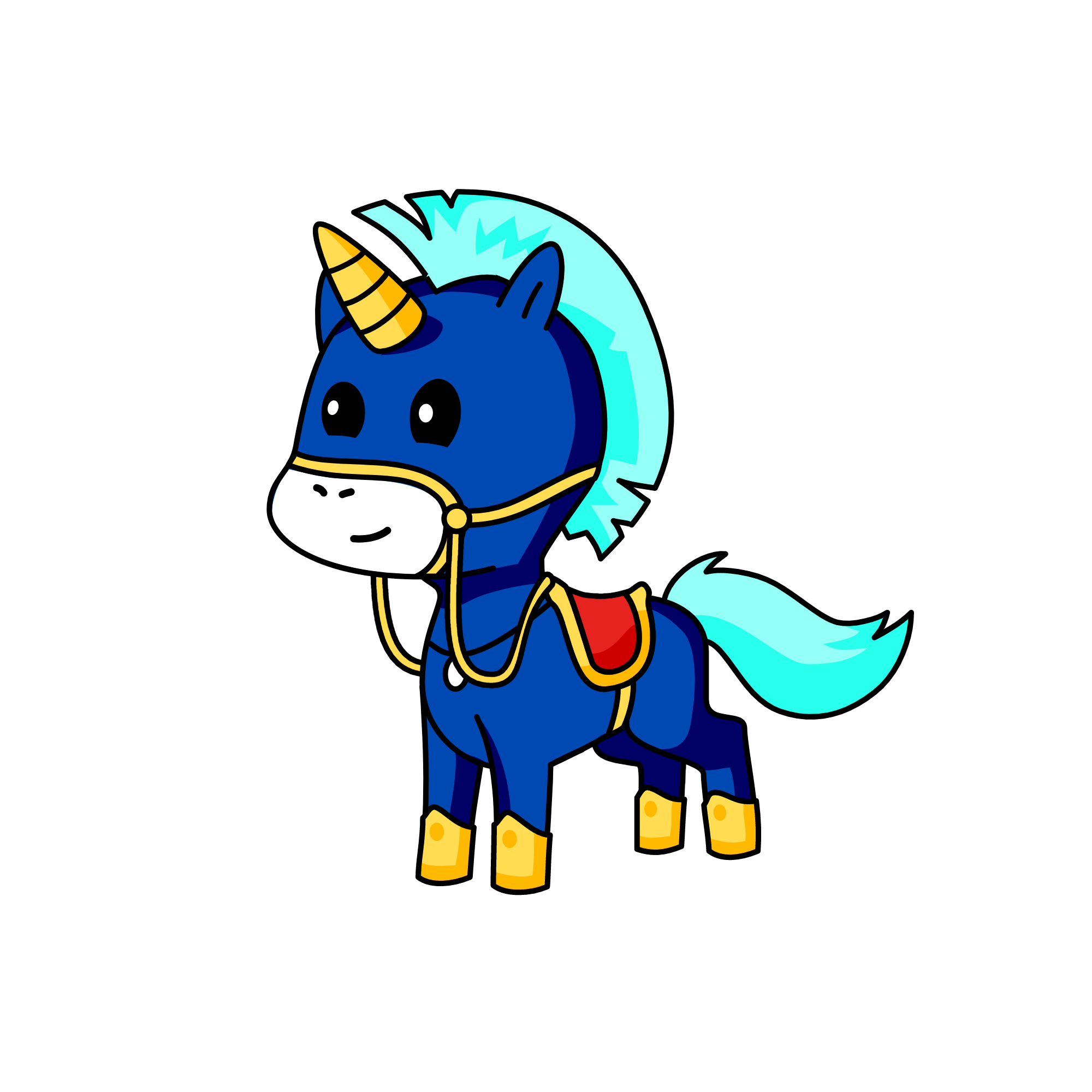 Midnight, the unicorn