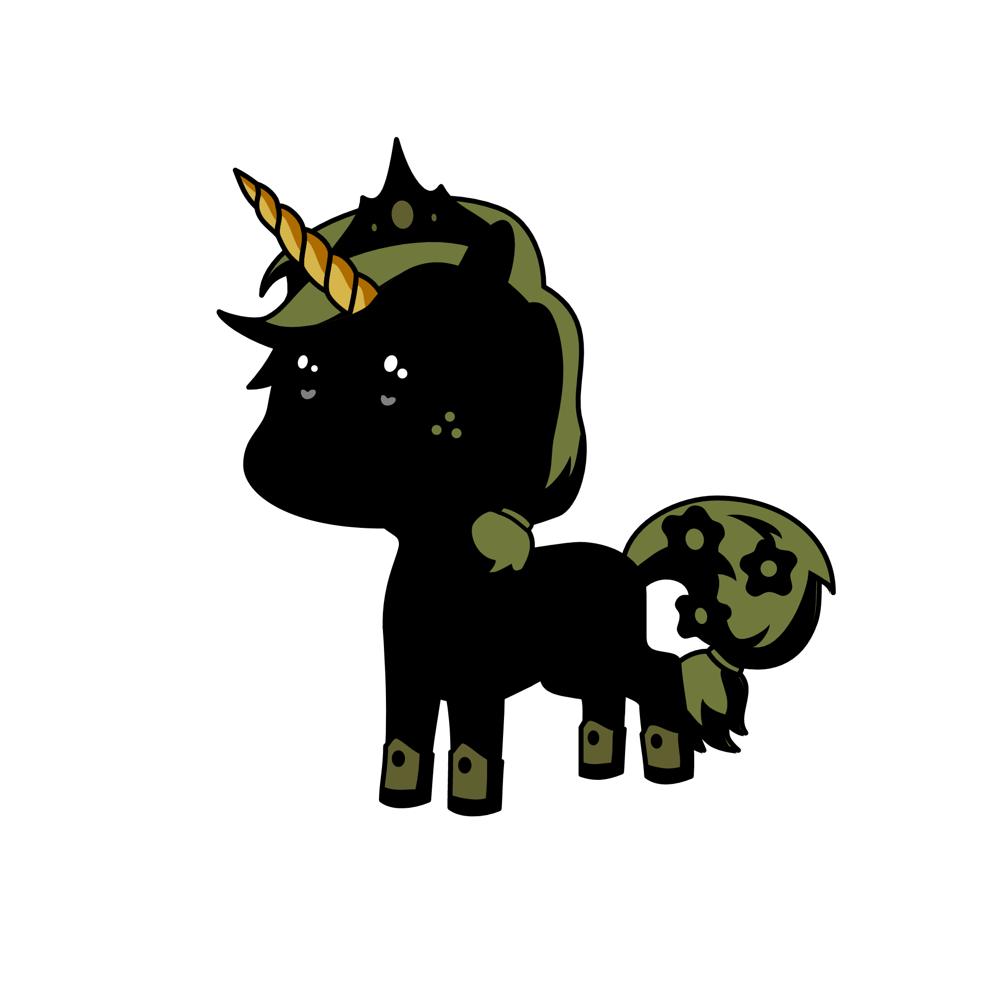 Nightmare Moon, the unicorn