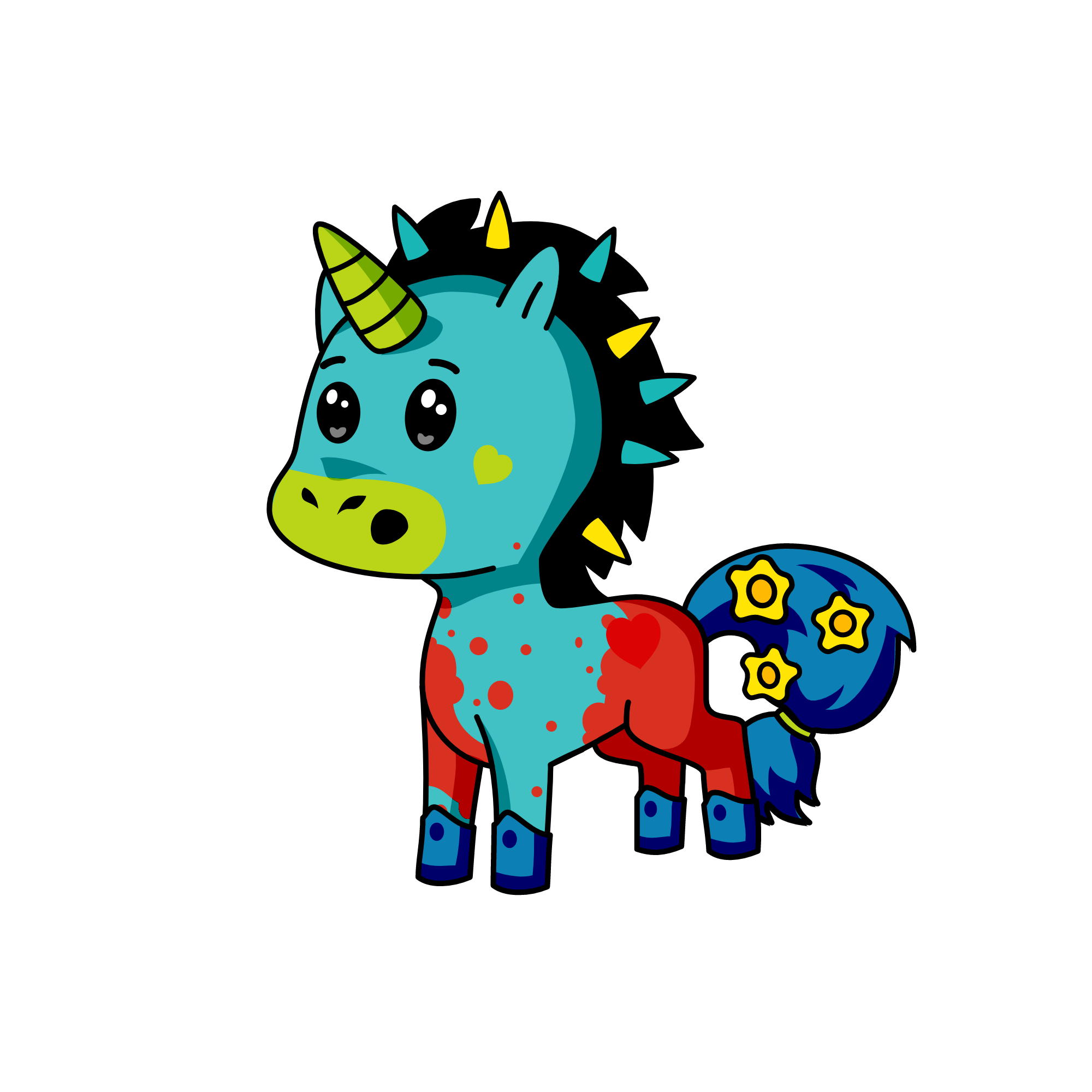 Pitch, the unicorn