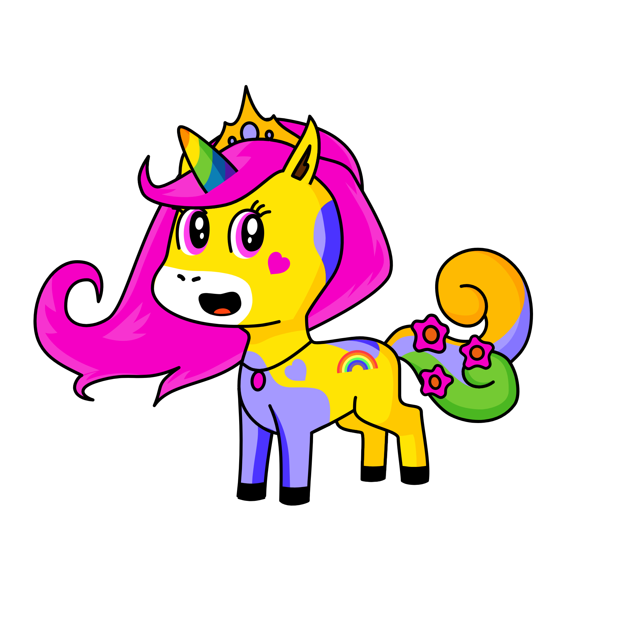 cristal, the unicorn