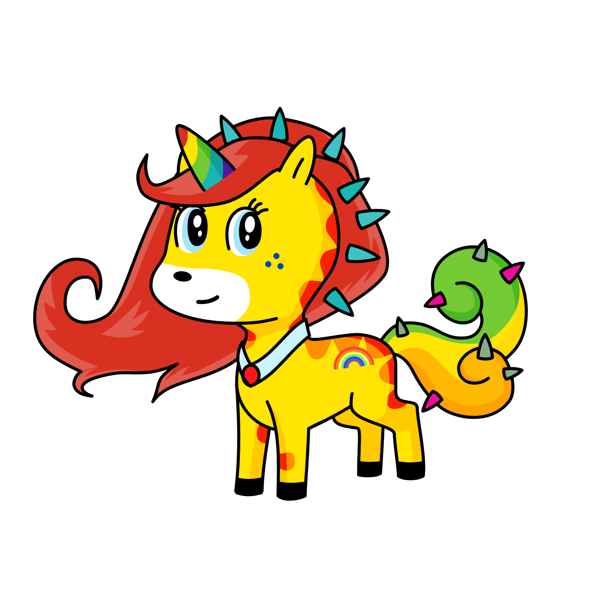 Maya, the unicorn