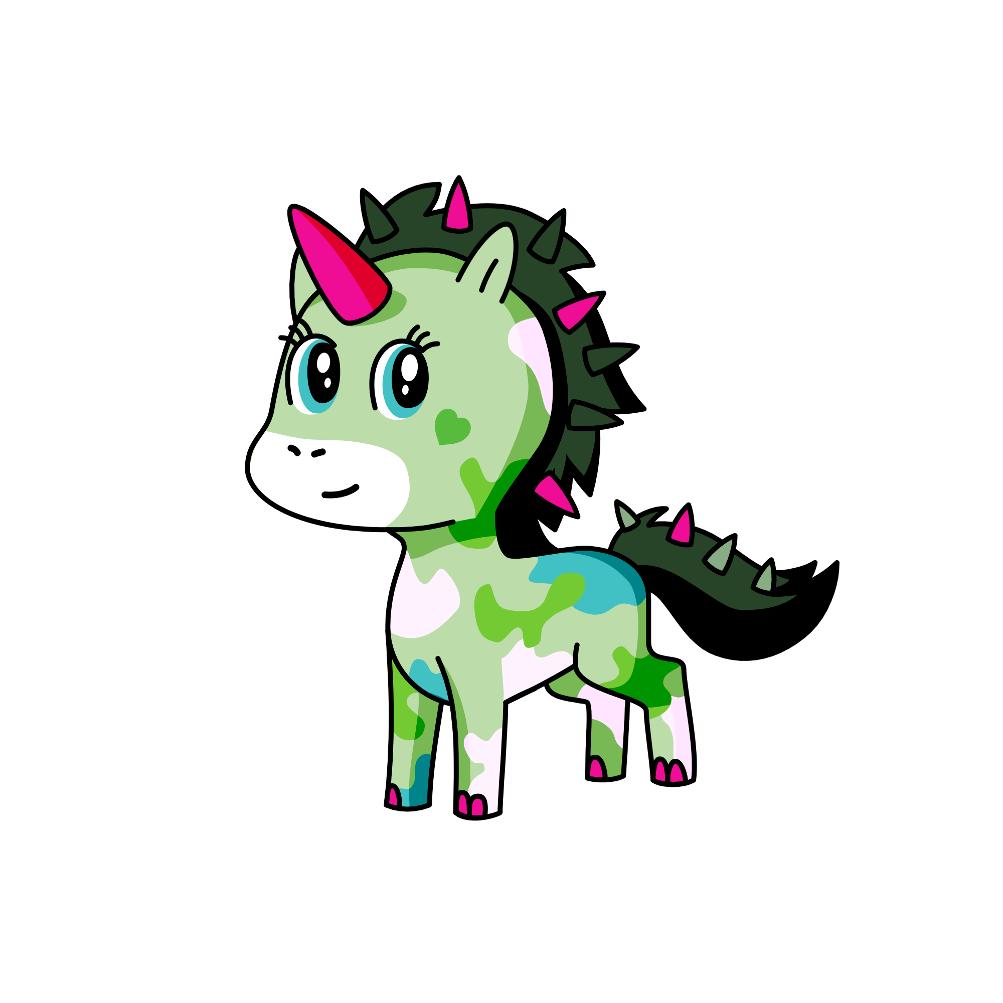 Verdoso, the unicorn