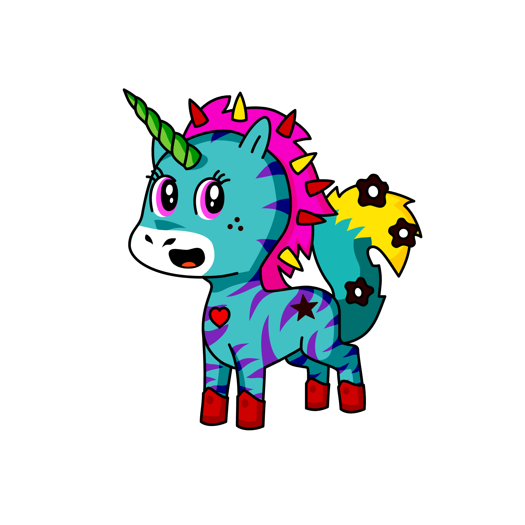 El "Chulo", the unicorn