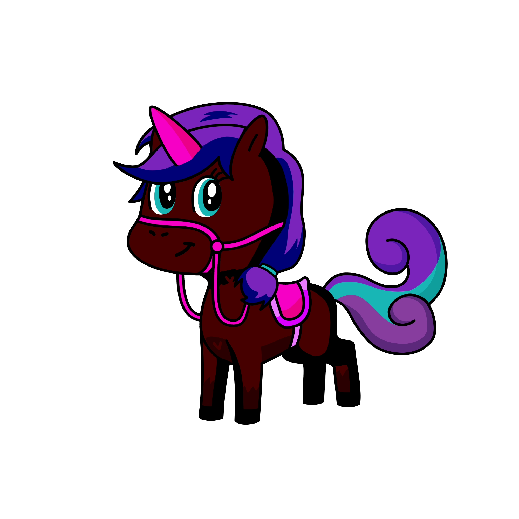 browny, the unicorn