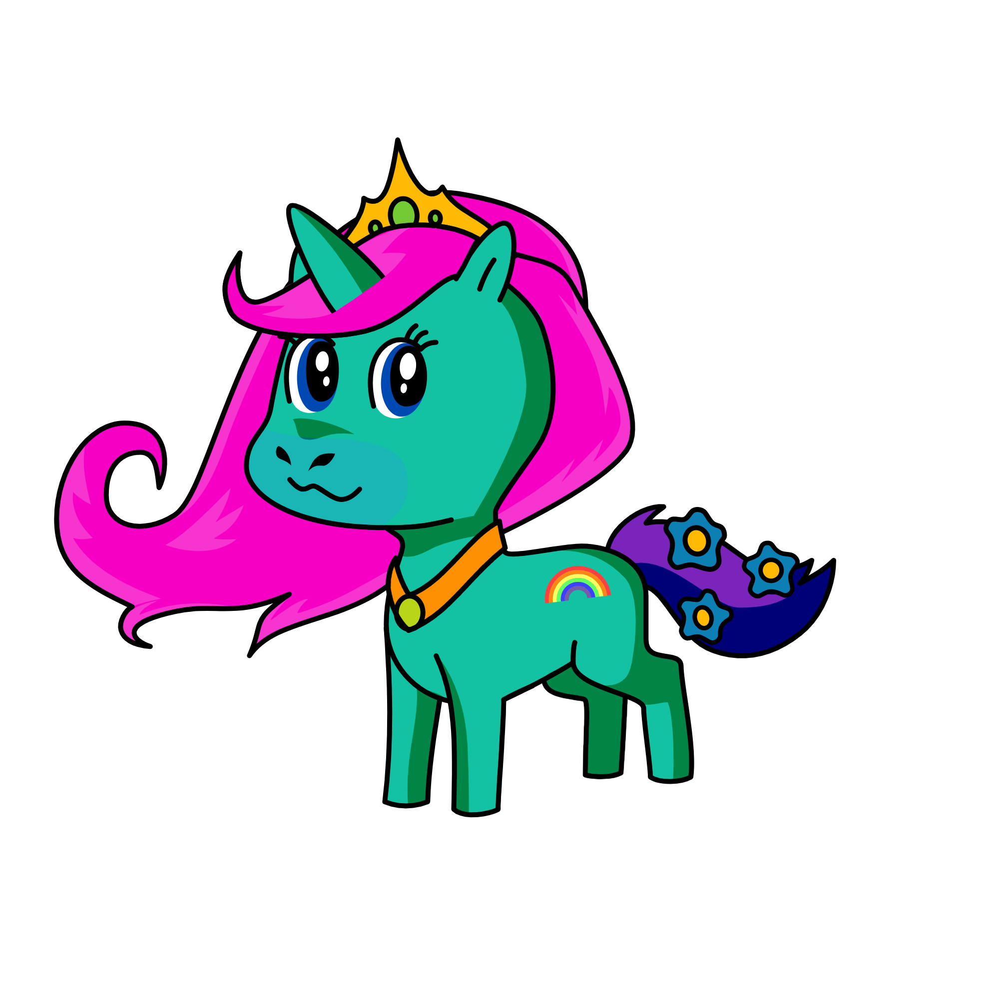 Clyde, the unicorn