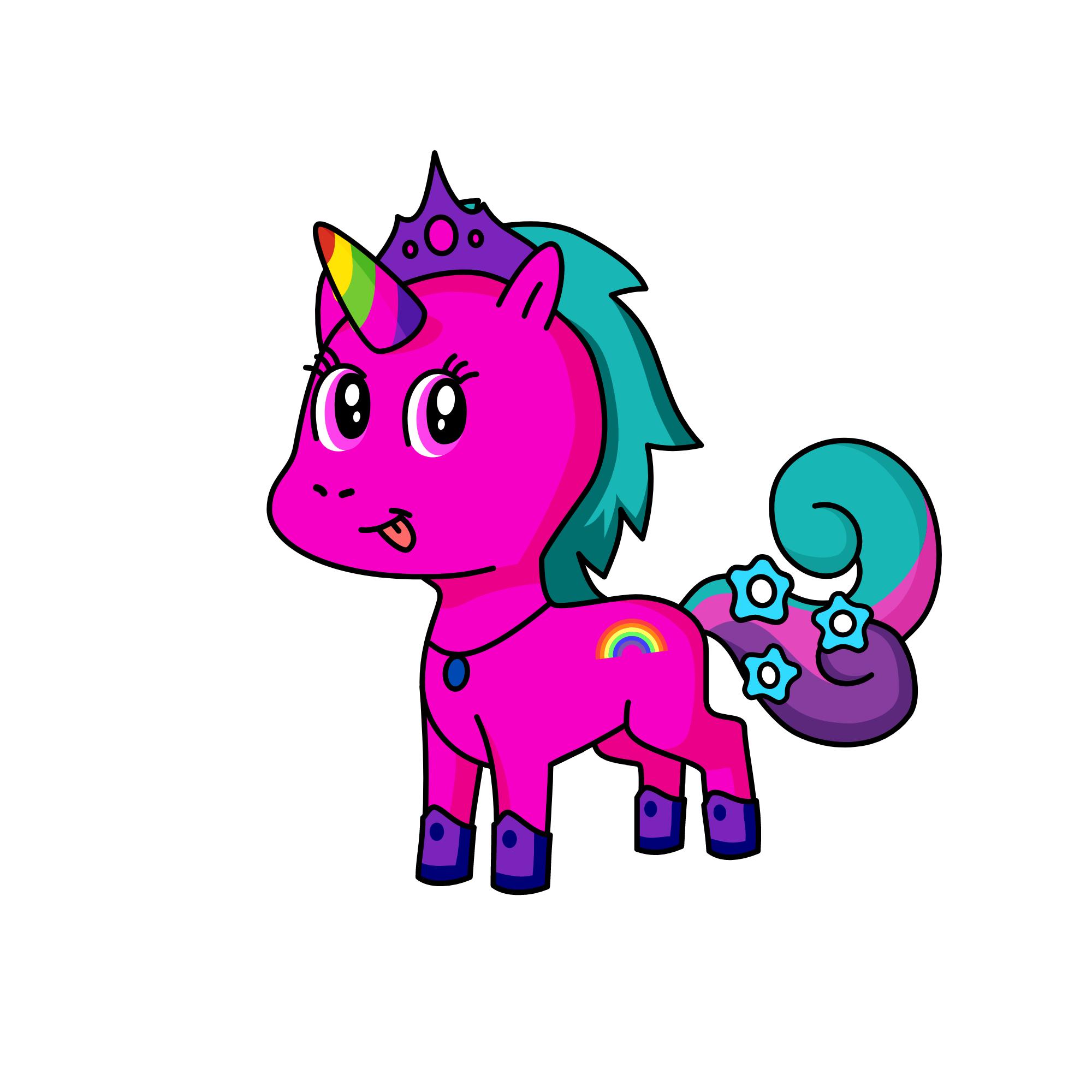 puzeequeen, the unicorn