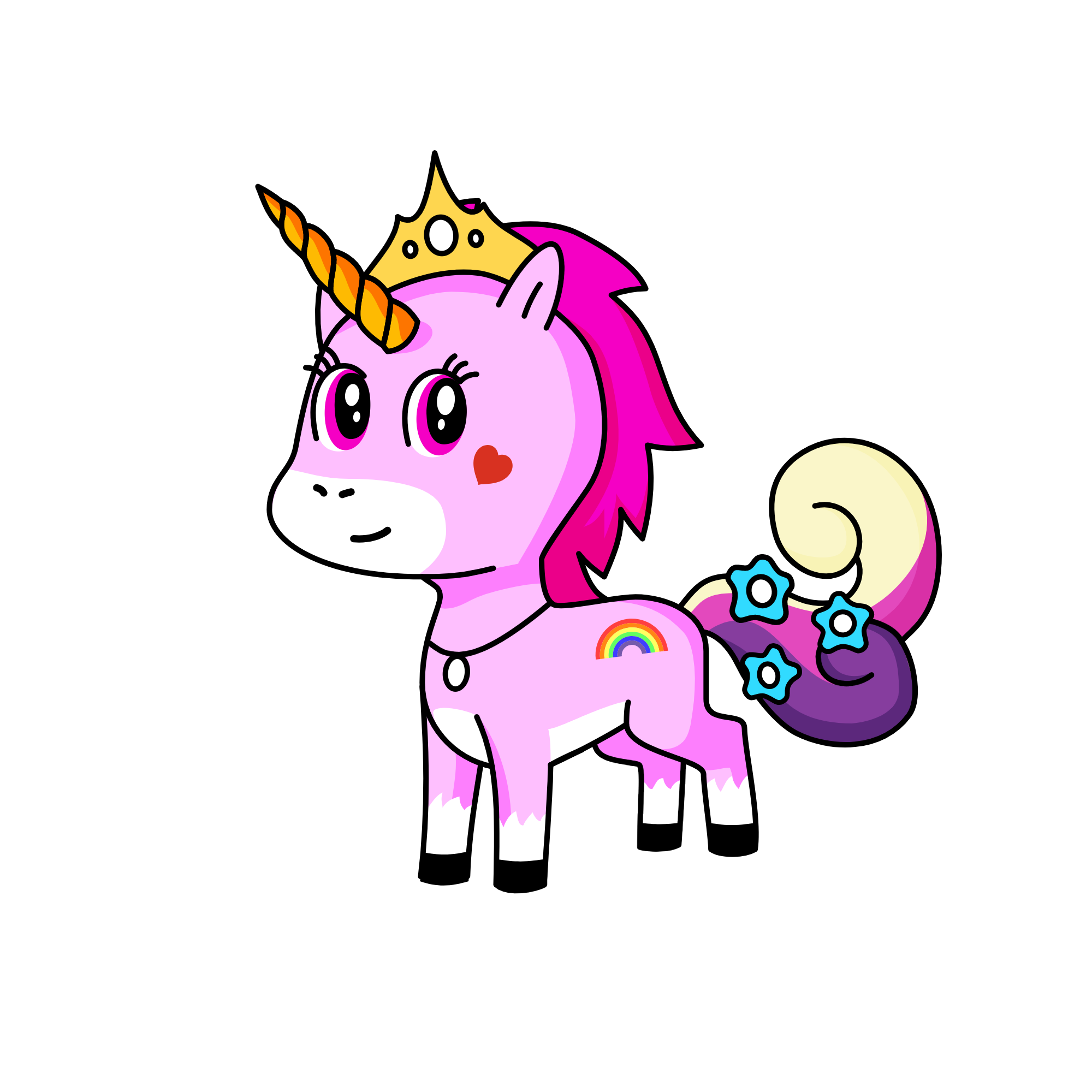 CANDY CORN, the unicorn