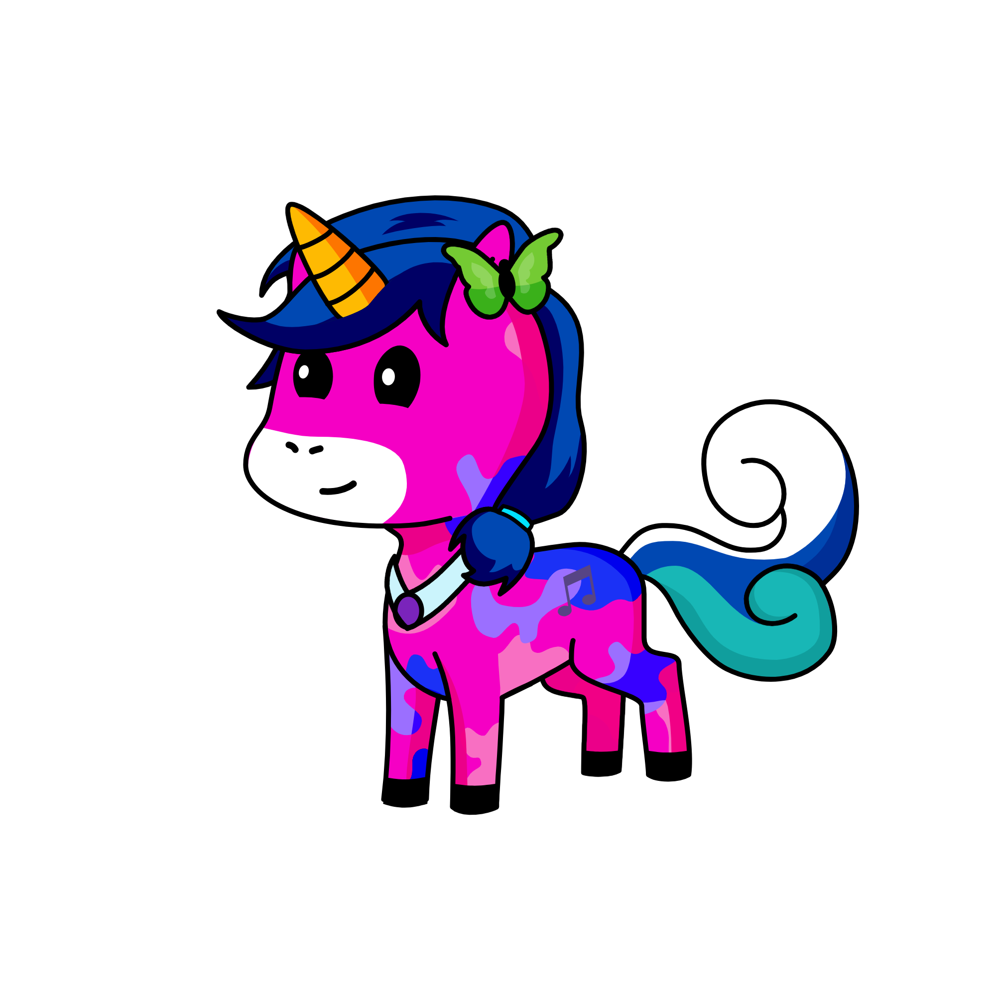 Patches, the unicorn