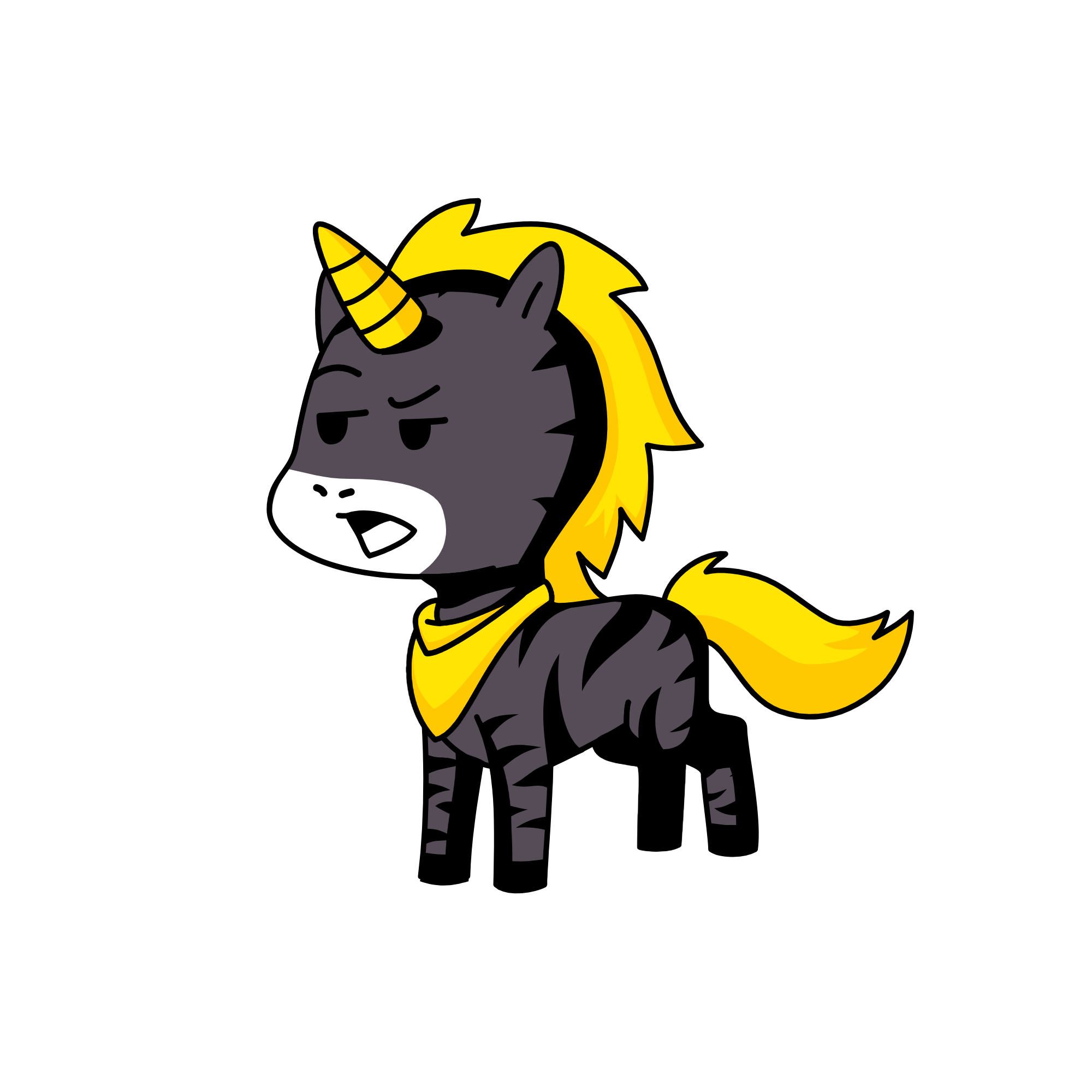 Jet, the unicorn
