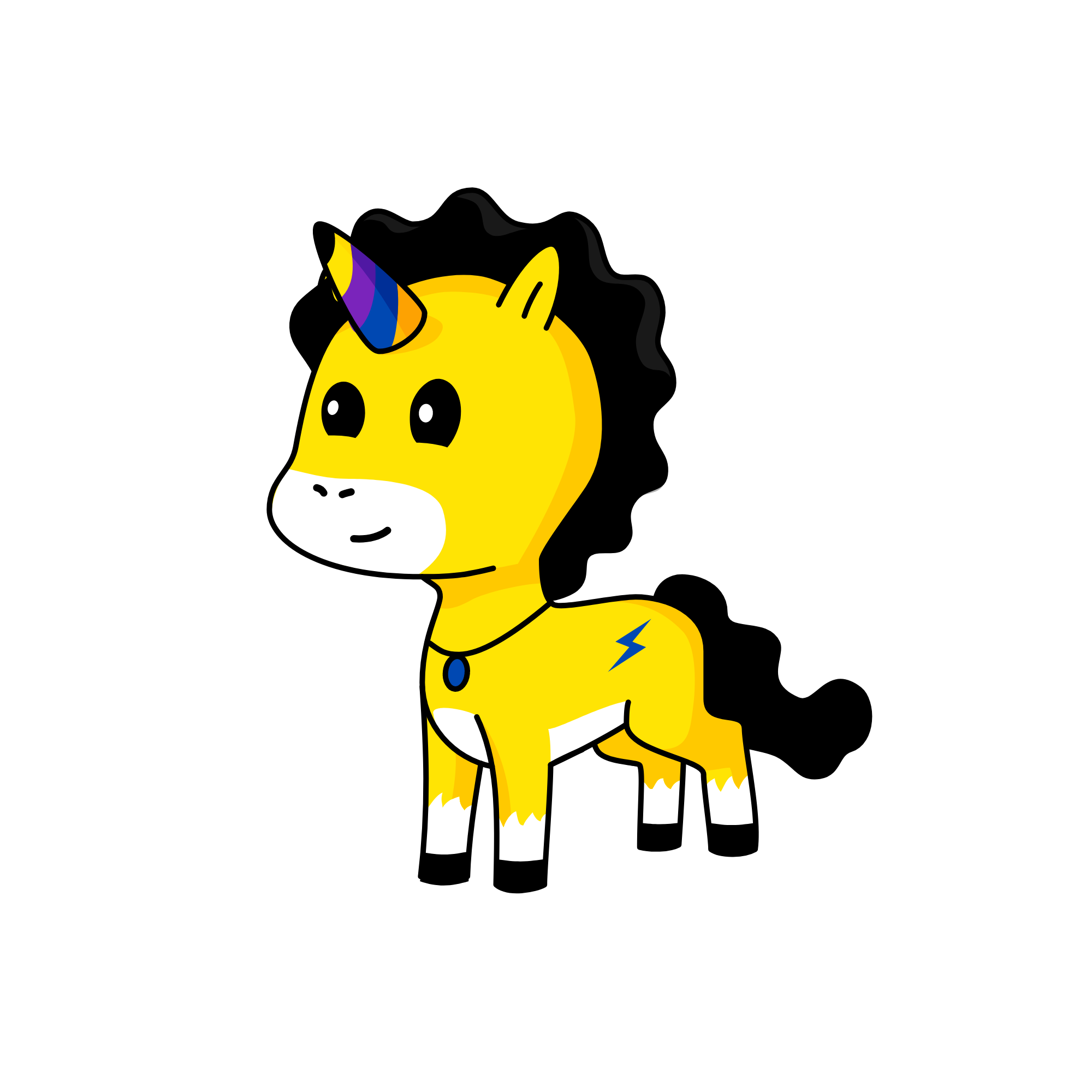 Belle, the unicorn