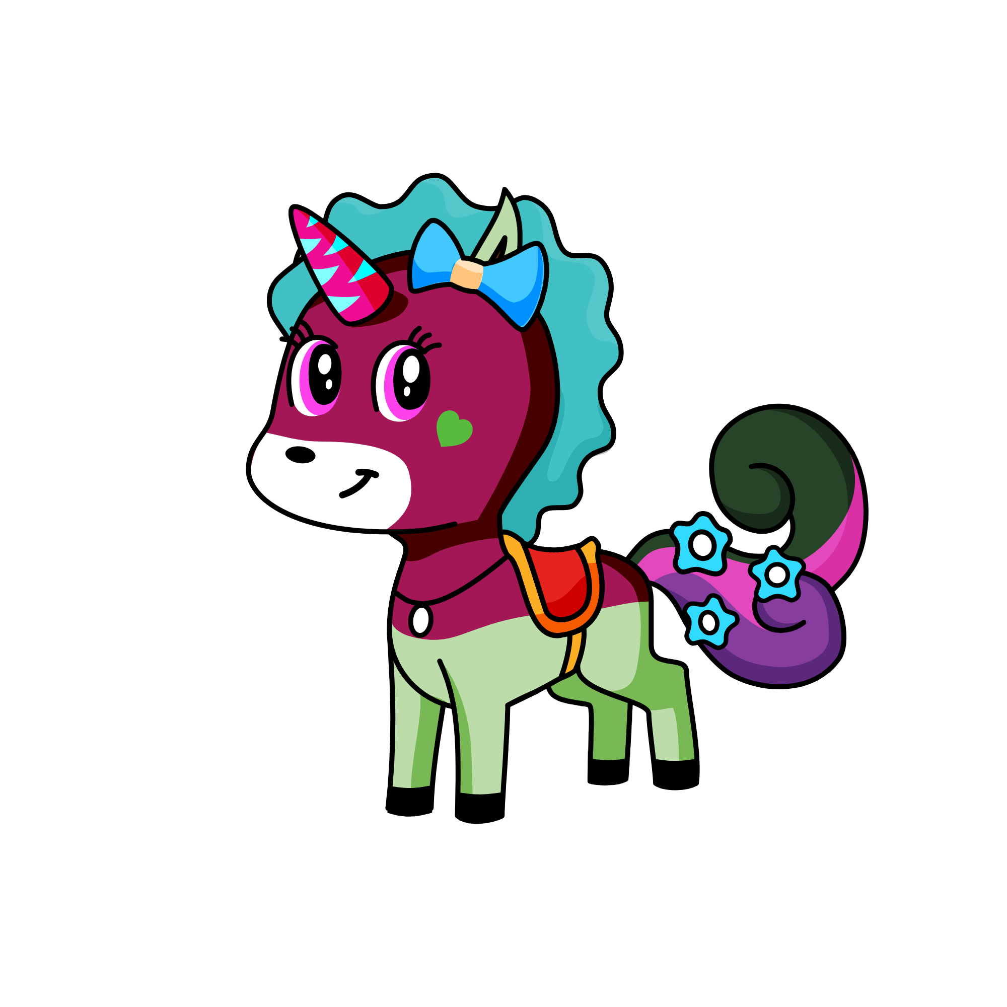 кира, the unicorn