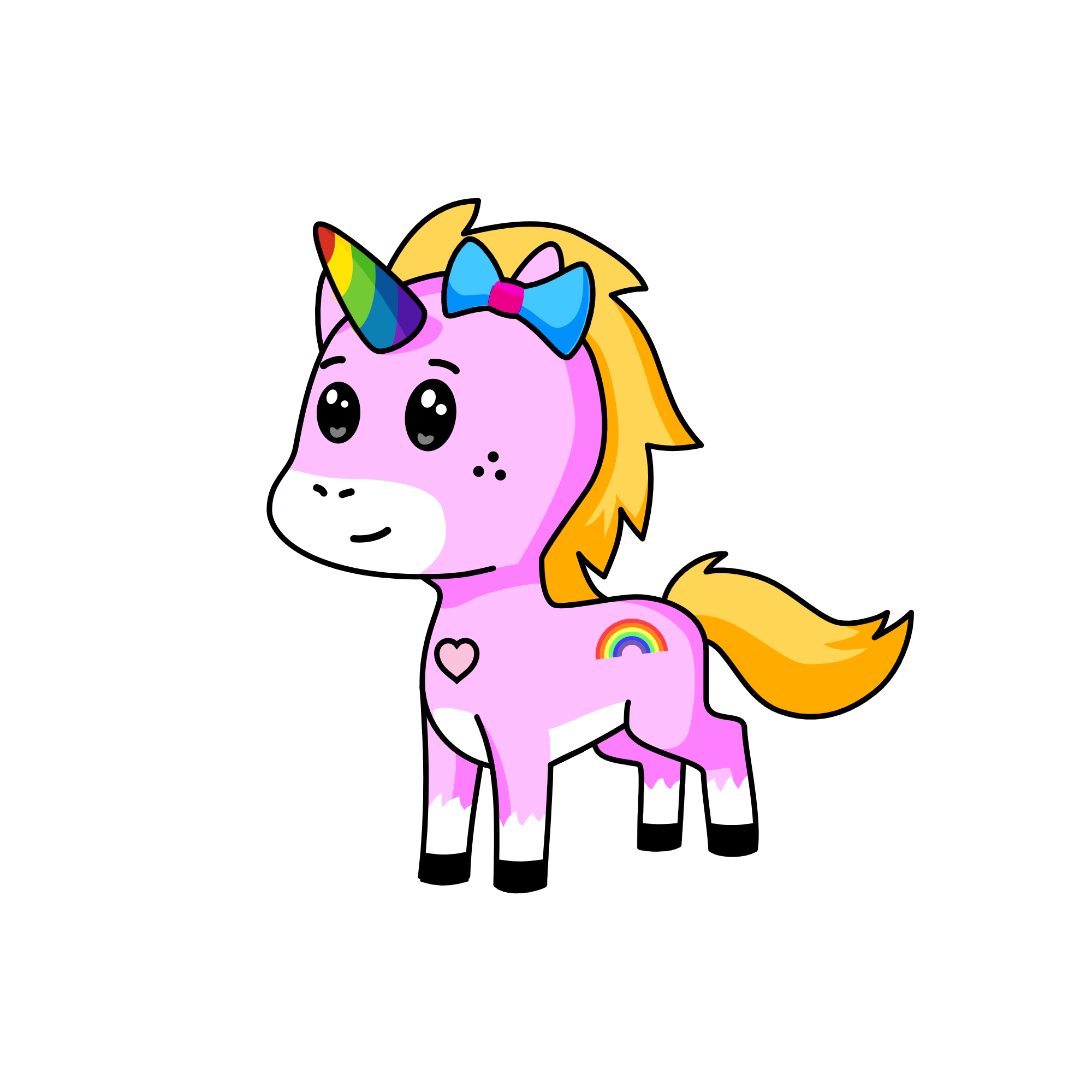 M love, the unicorn
