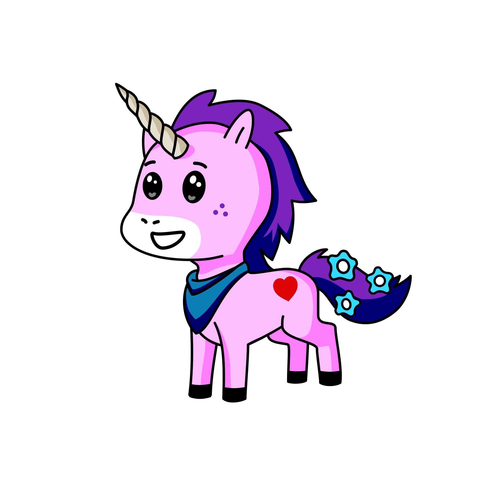 Meee!, the unicorn