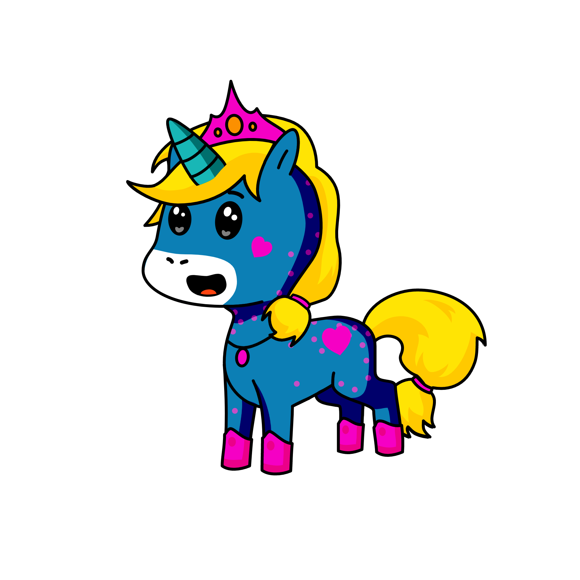 vicky, the unicorn