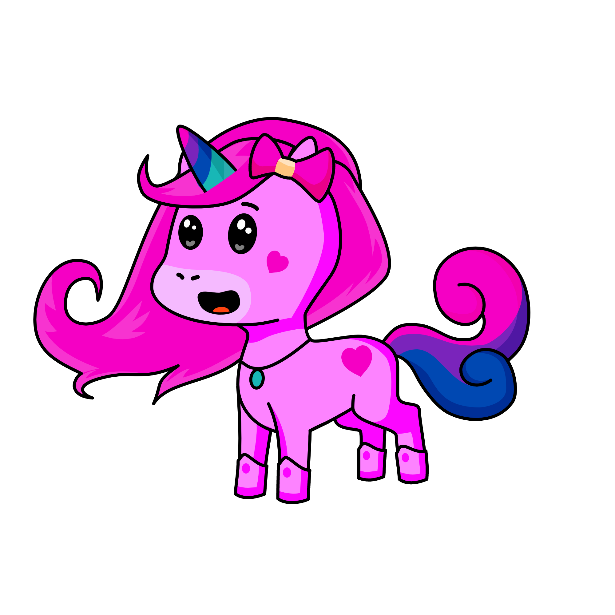 Rose, the unicorn