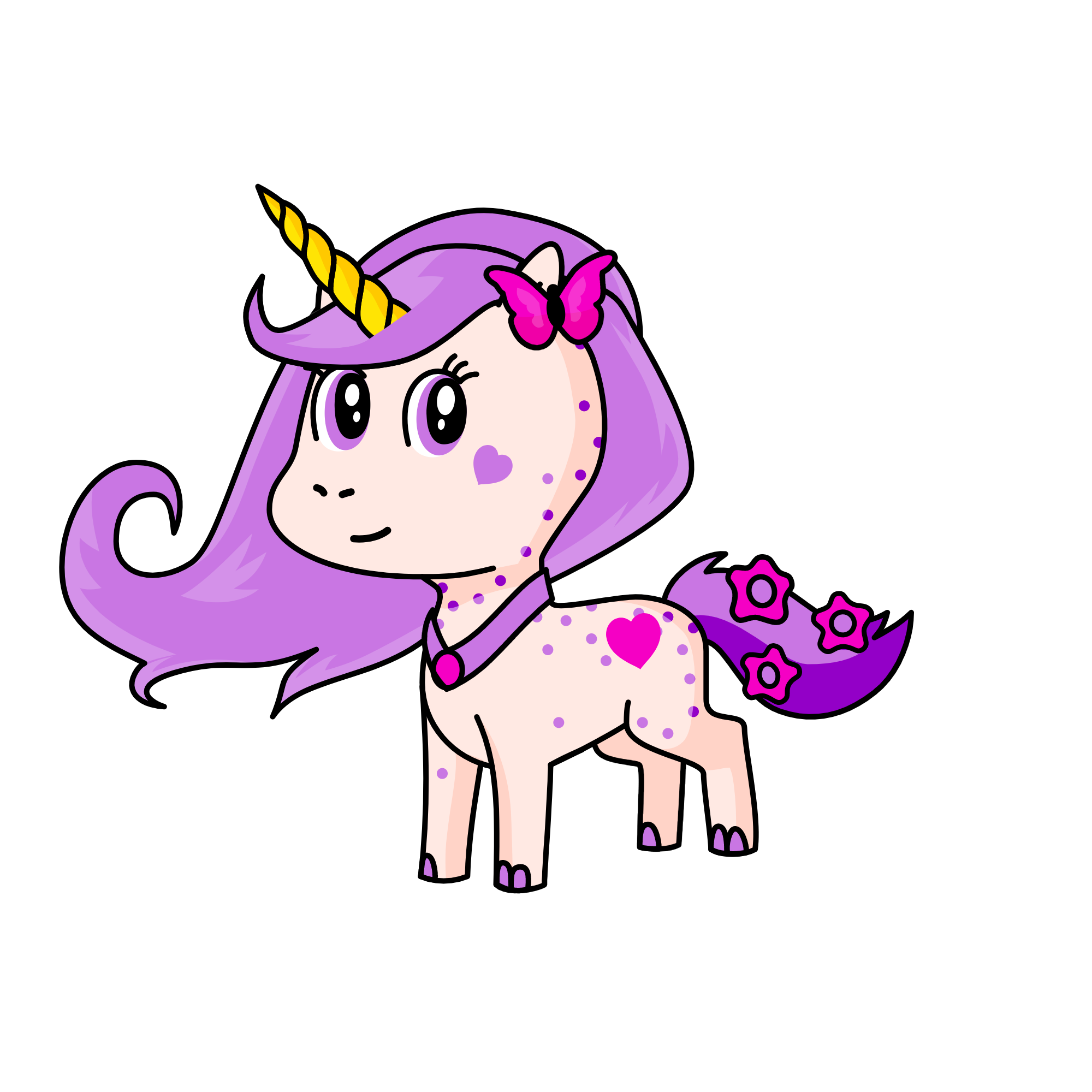 Violet Dream-pony, the unicorn