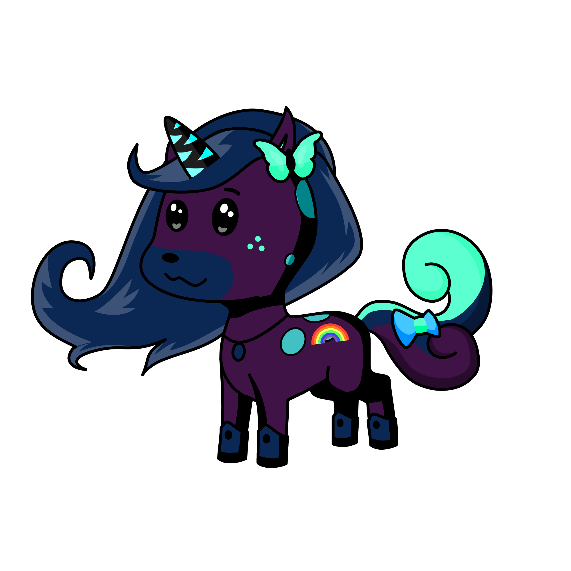 cupcake, the unicorn