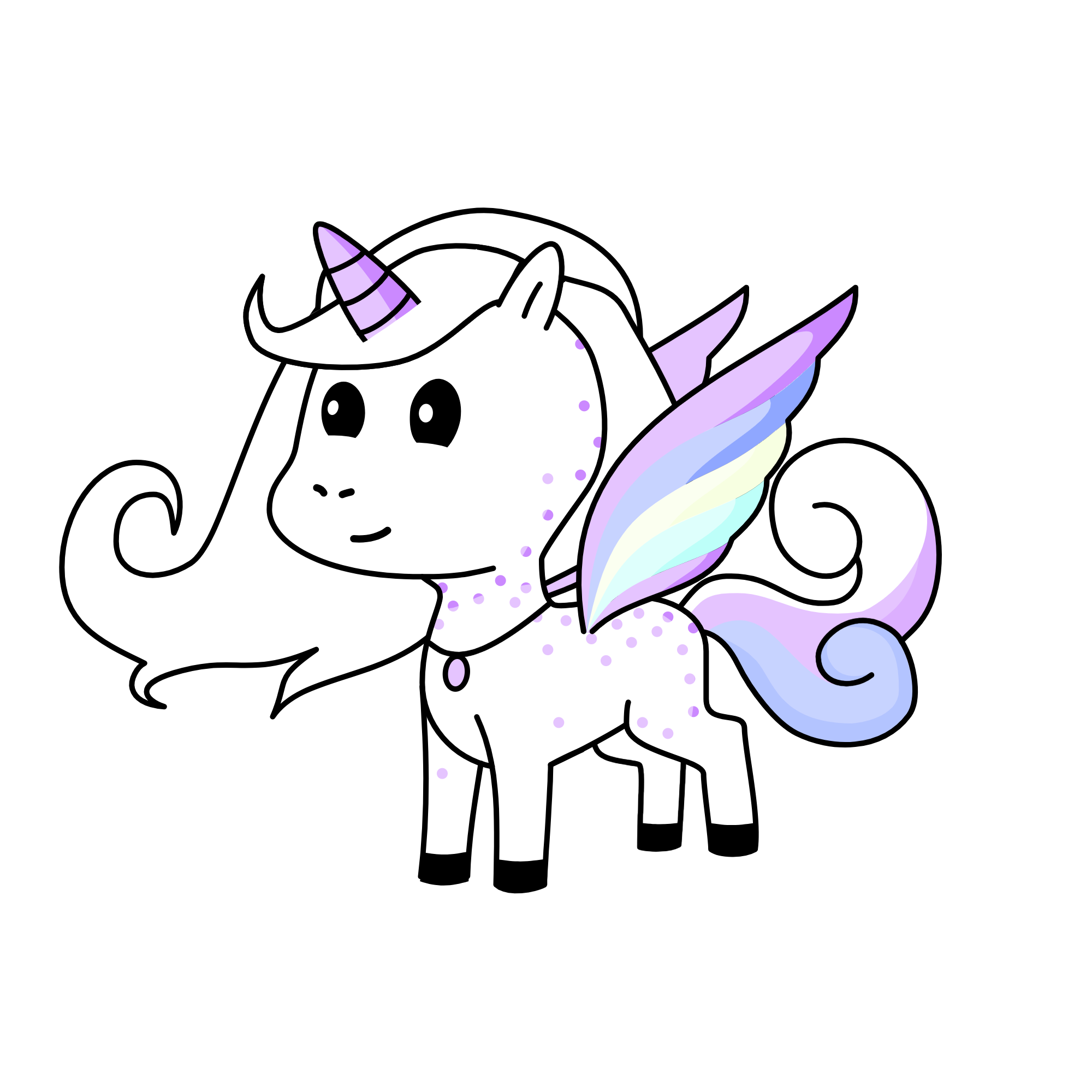 cloud, the unicorn