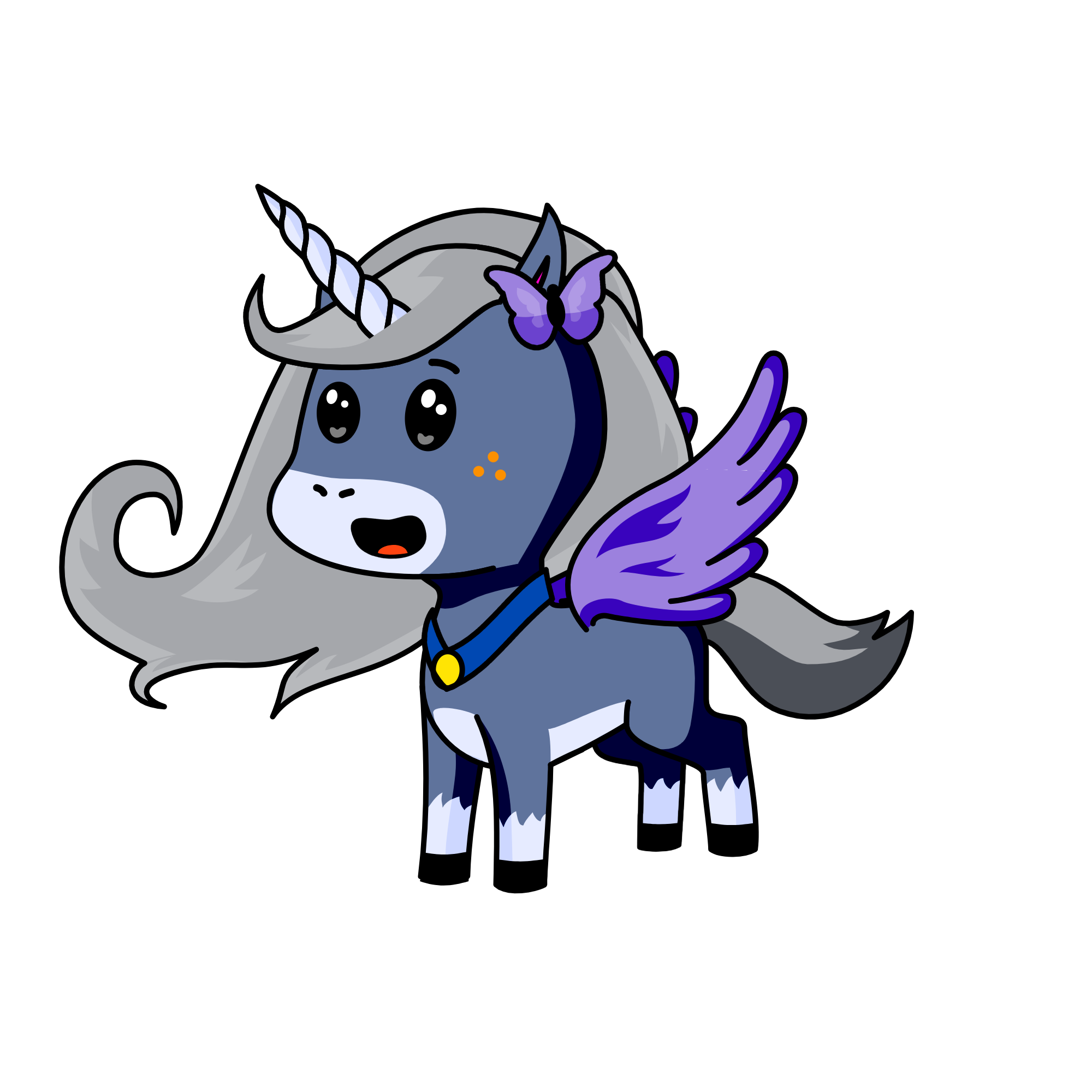 i love sssinperwolf's channel, the unicorn
