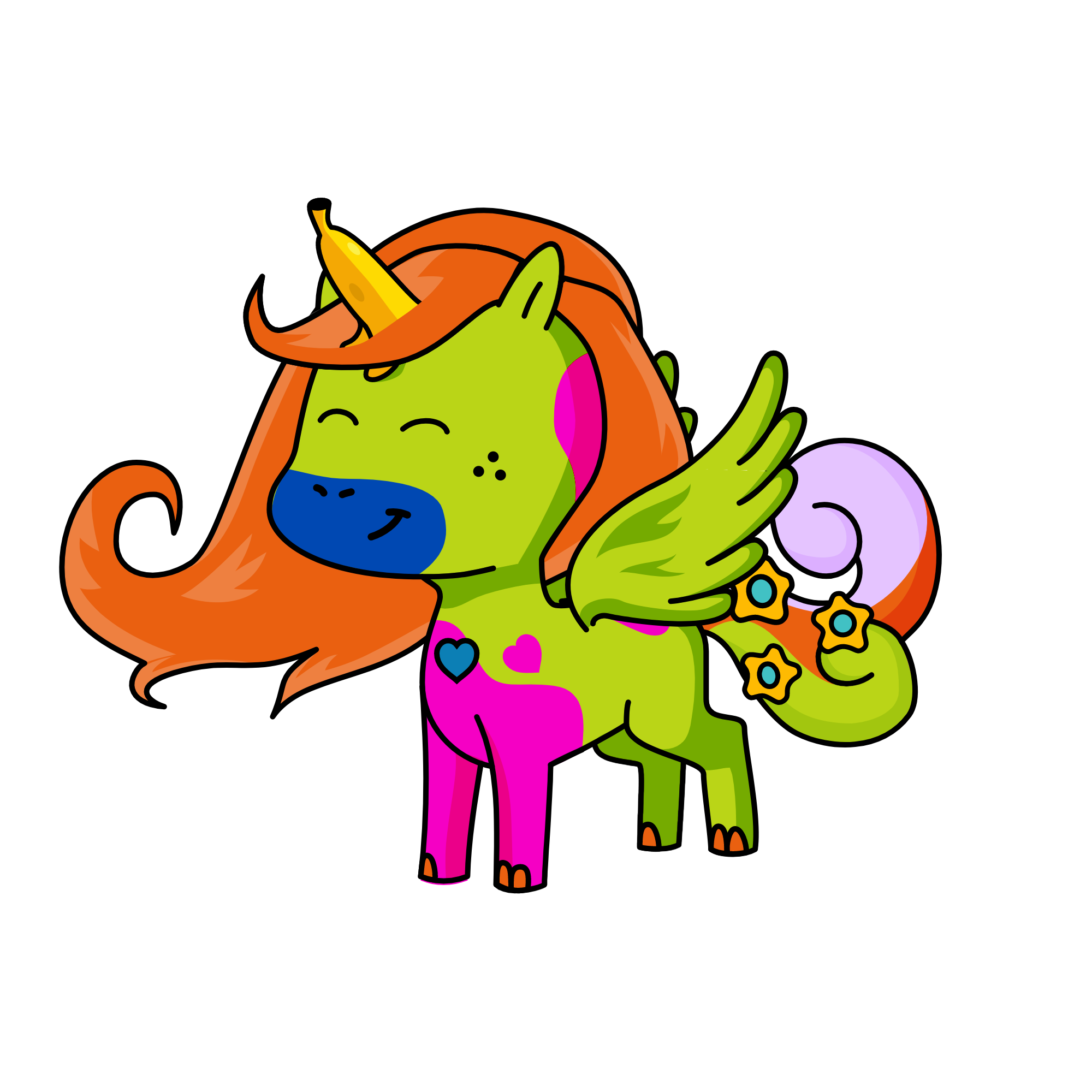 u, the unicorn