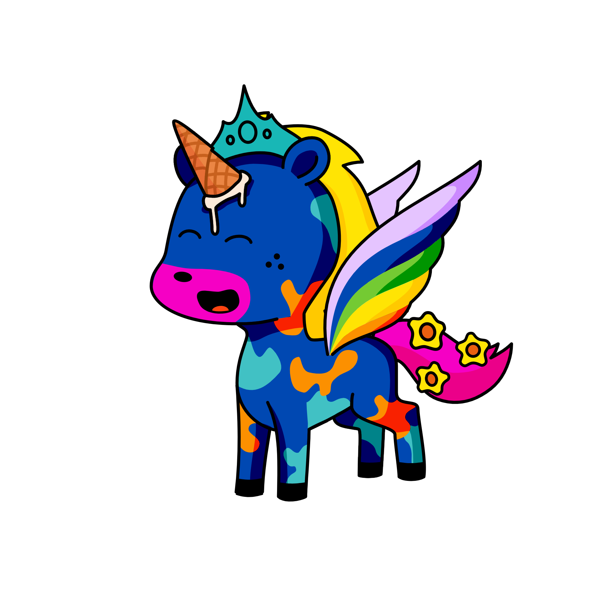 princess, the unicorn