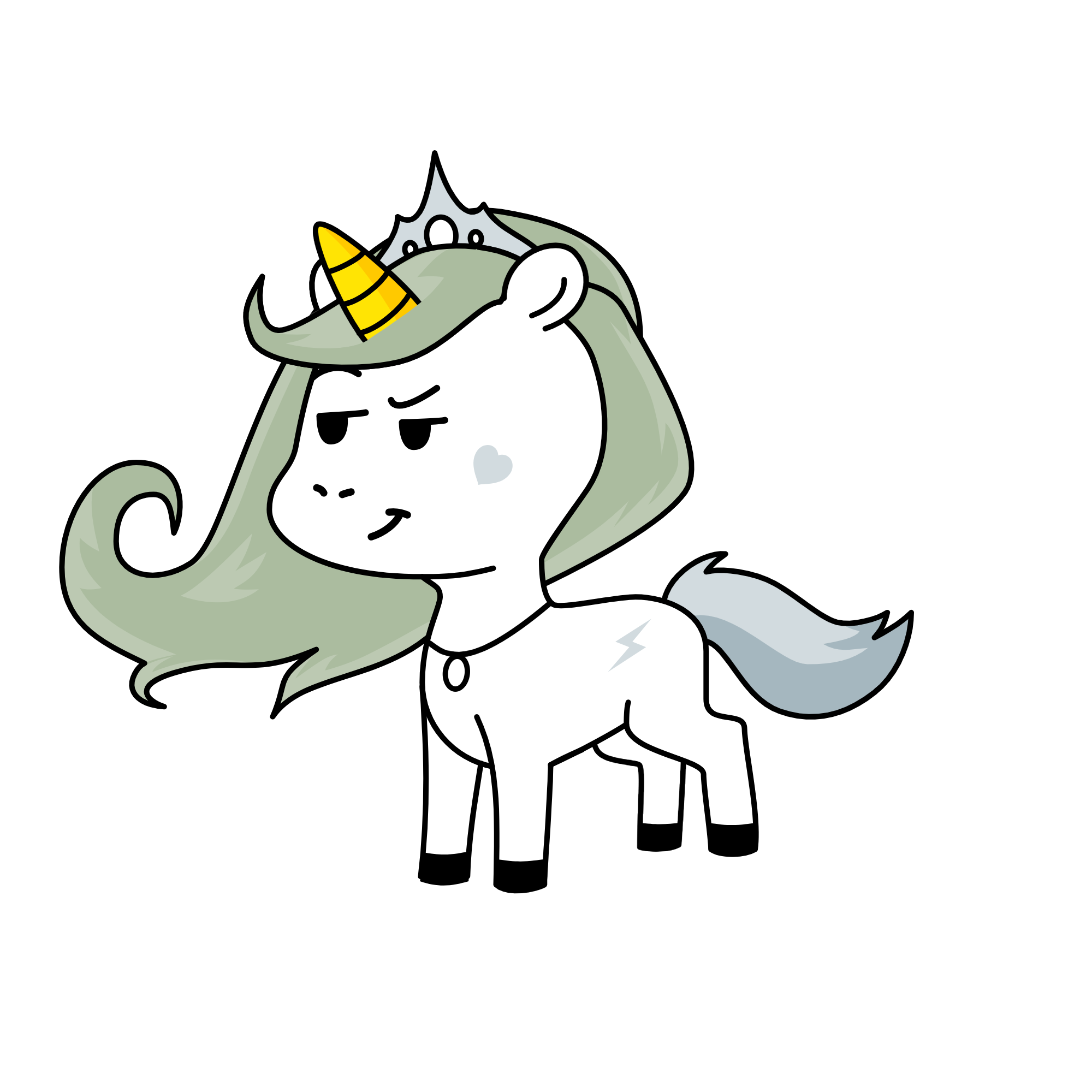snowfall, the unicorn