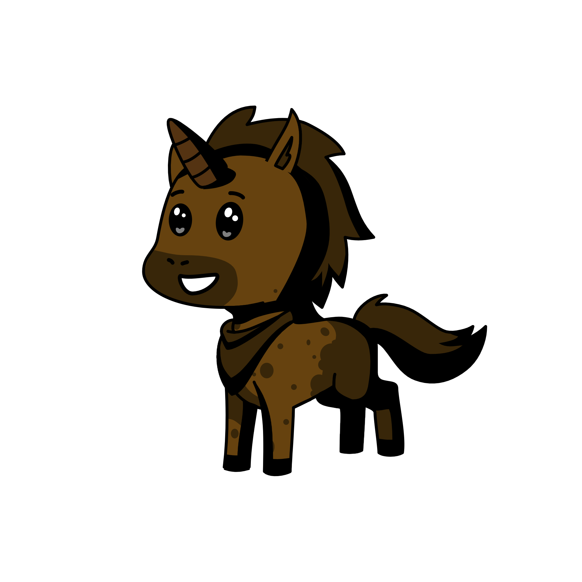 clay, the unicorn