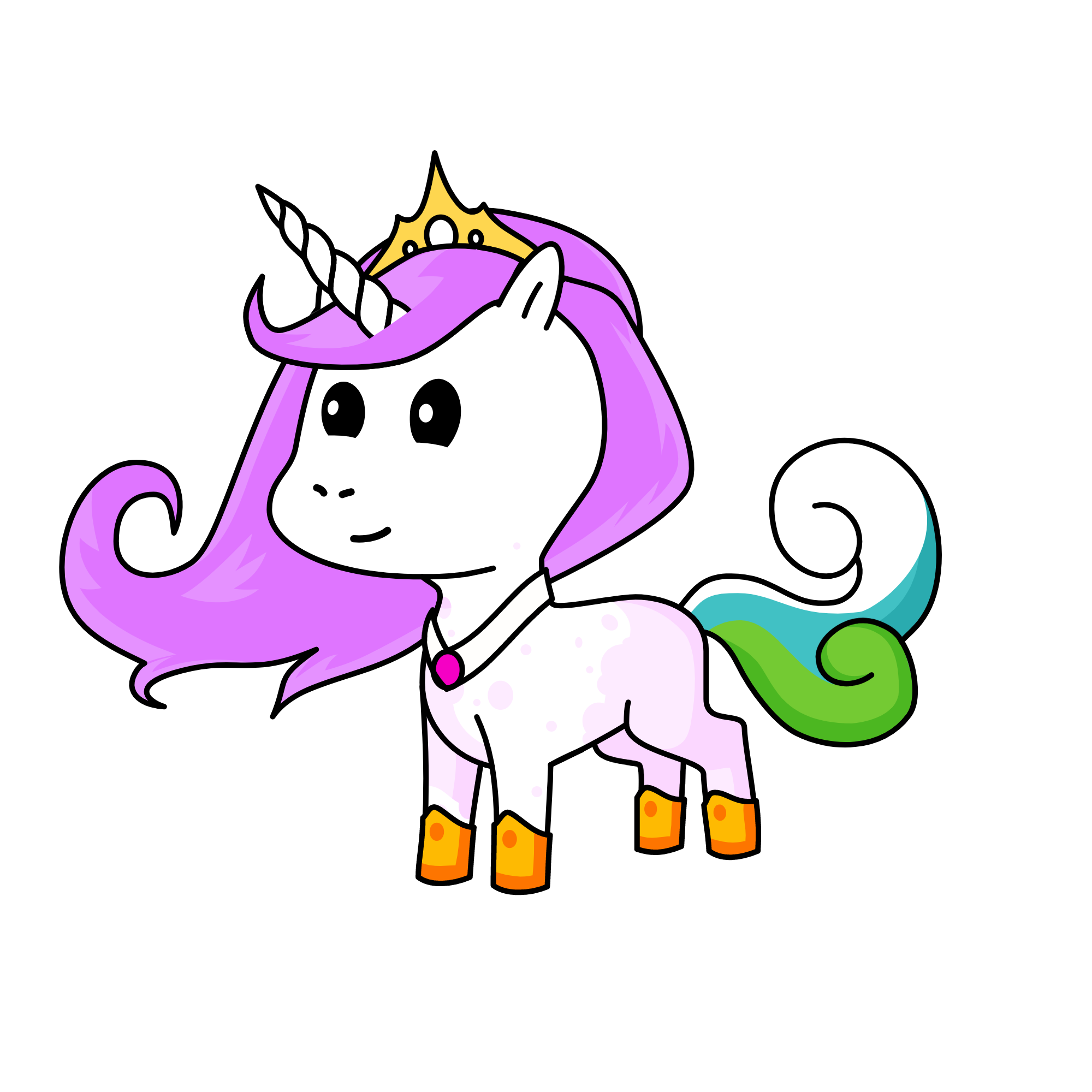 Princess Celestia, the unicorn