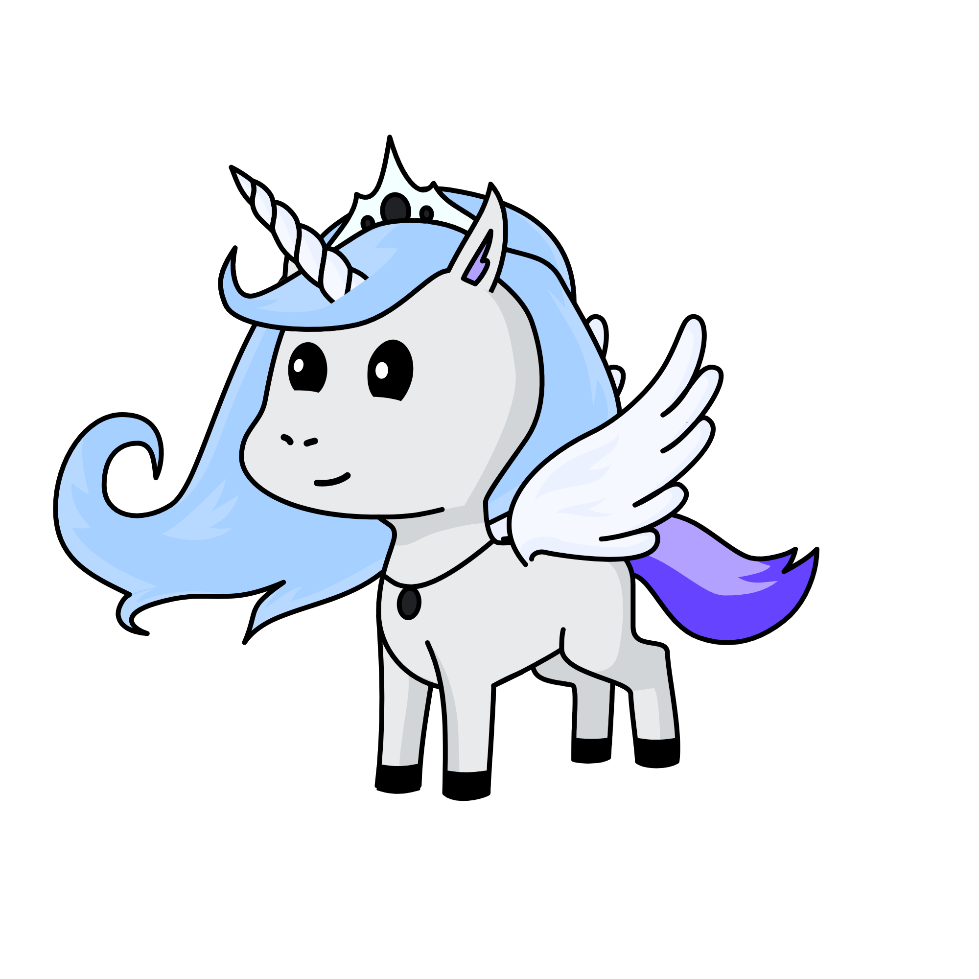 Angel, the unicorn